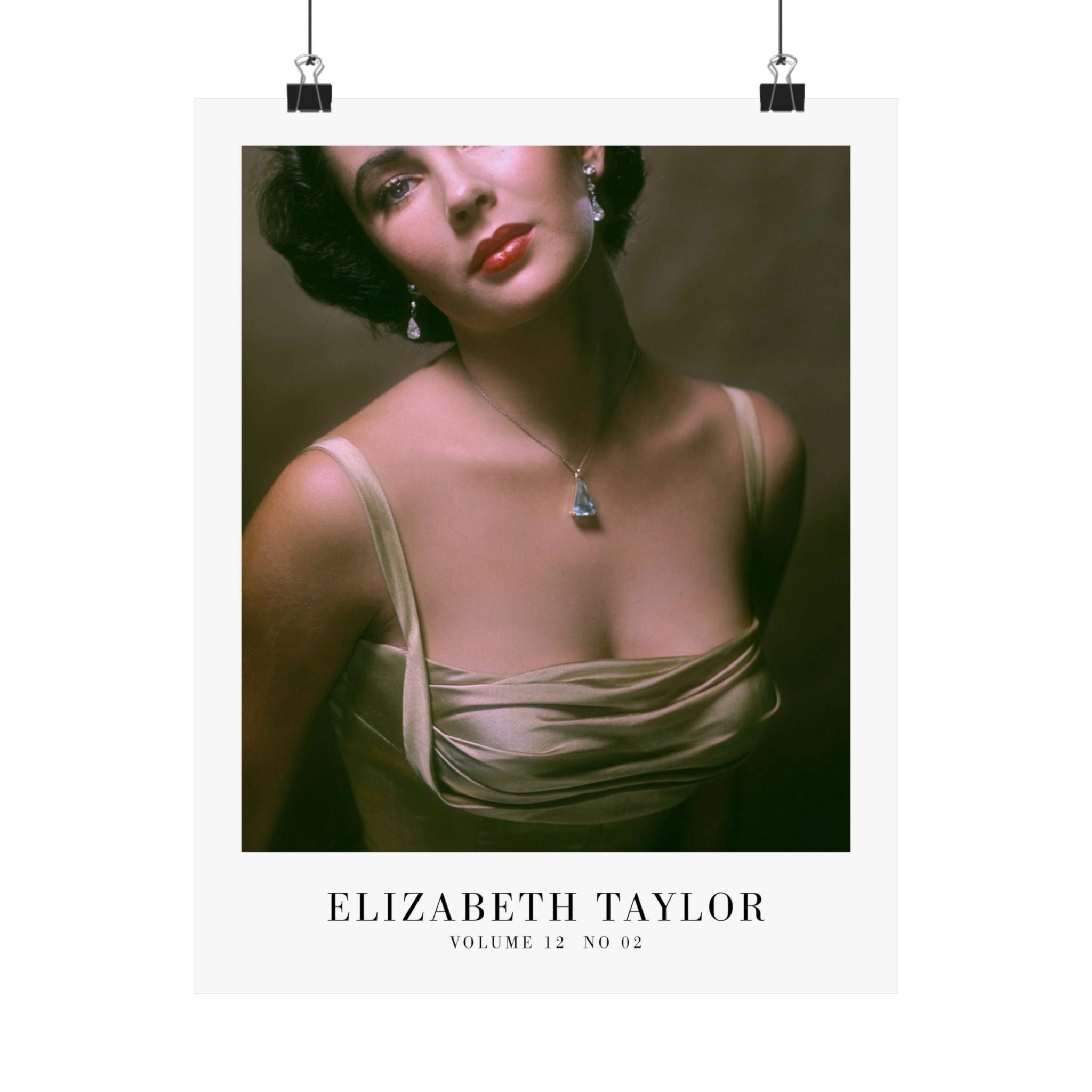 Elizabeth Taylor as a showgirl in The Life of a Showgirl, Cry My Eyes Violet - iconic actress and classic film scene