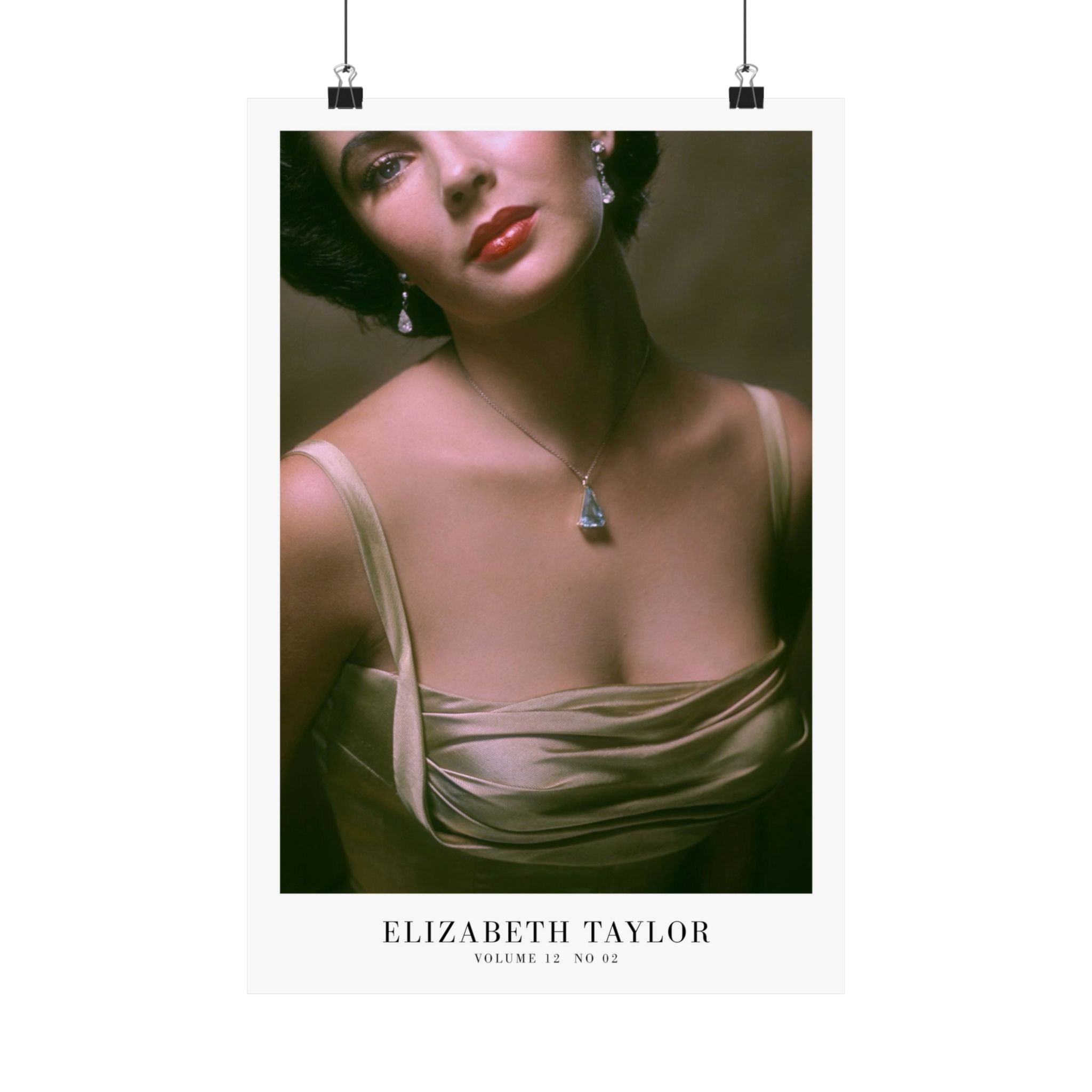 Elizabeth Taylor as a showgirl in The Life of a Showgirl, Cry My Eyes Violet - iconic actress and classic film scene