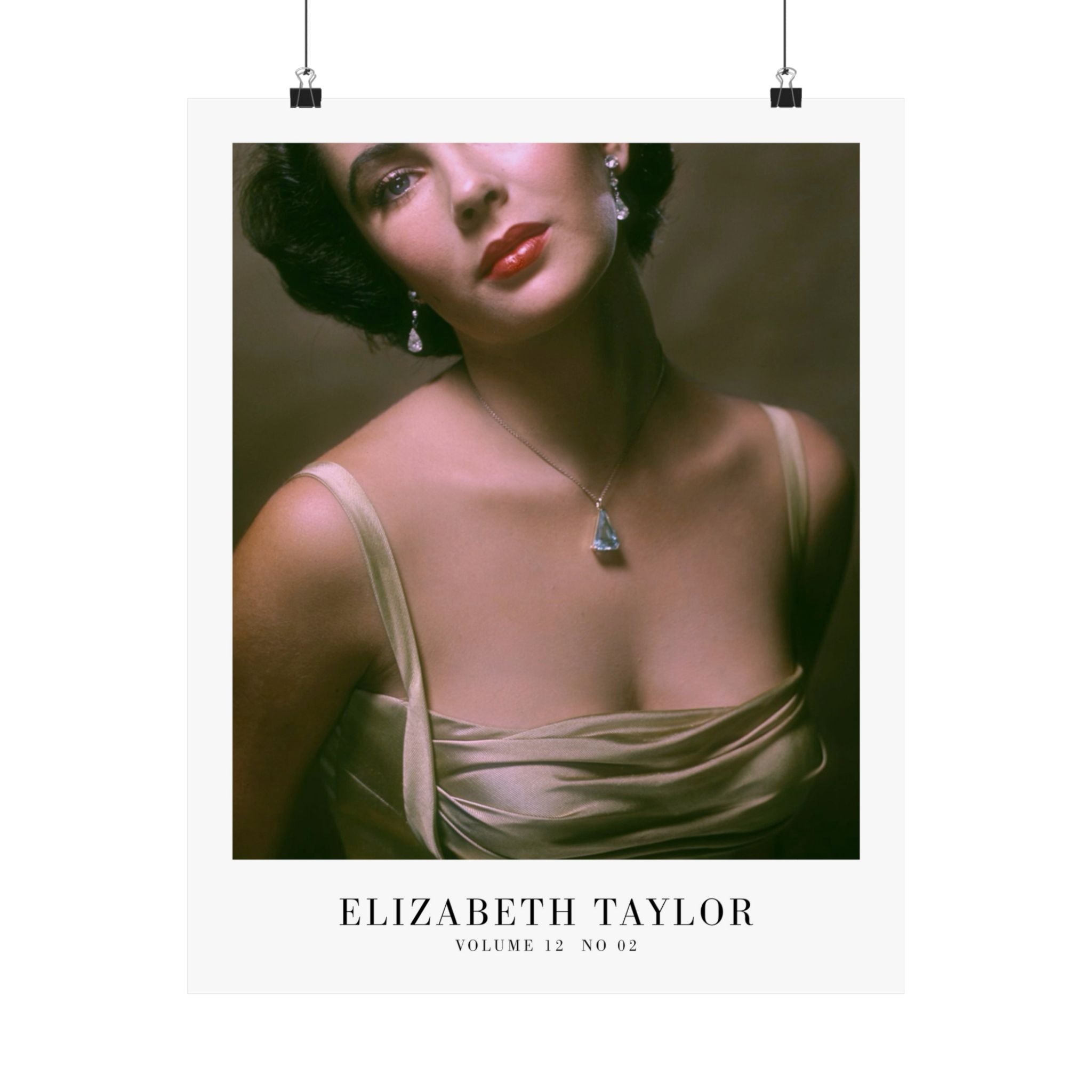 Elizabeth Taylor as a showgirl in The Life of a Showgirl, Cry My Eyes Violet - iconic actress and classic film scene