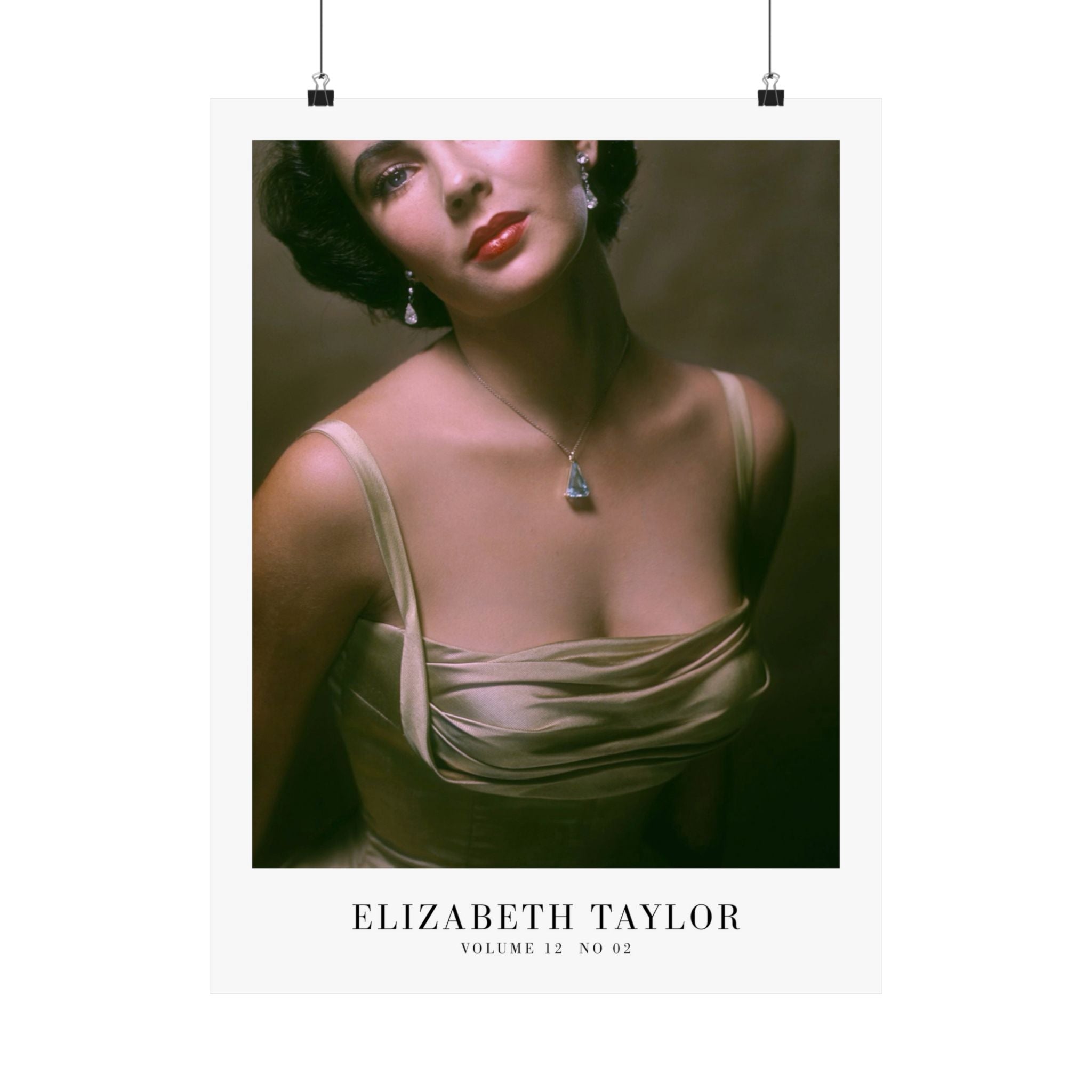 Elizabeth Taylor as a showgirl in The Life of a Showgirl, Cry My Eyes Violet - iconic actress and classic film scene