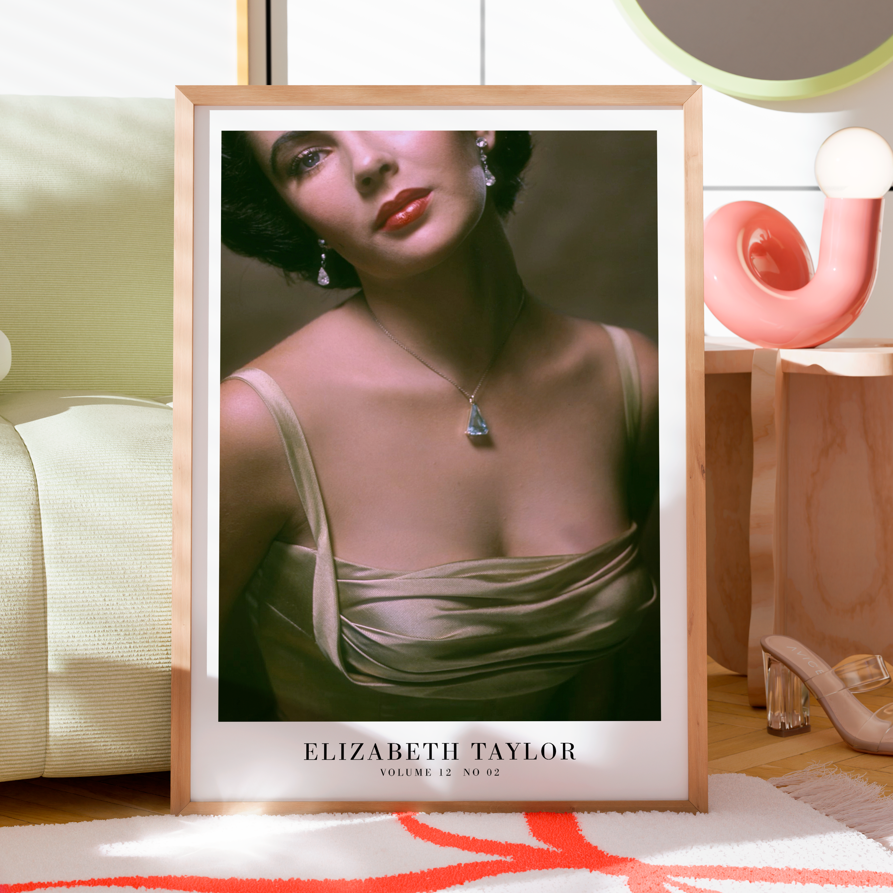 Elizabeth Taylor as a showgirl in The Life of a Showgirl, Cry My Eyes Violet - iconic actress and classic film scene