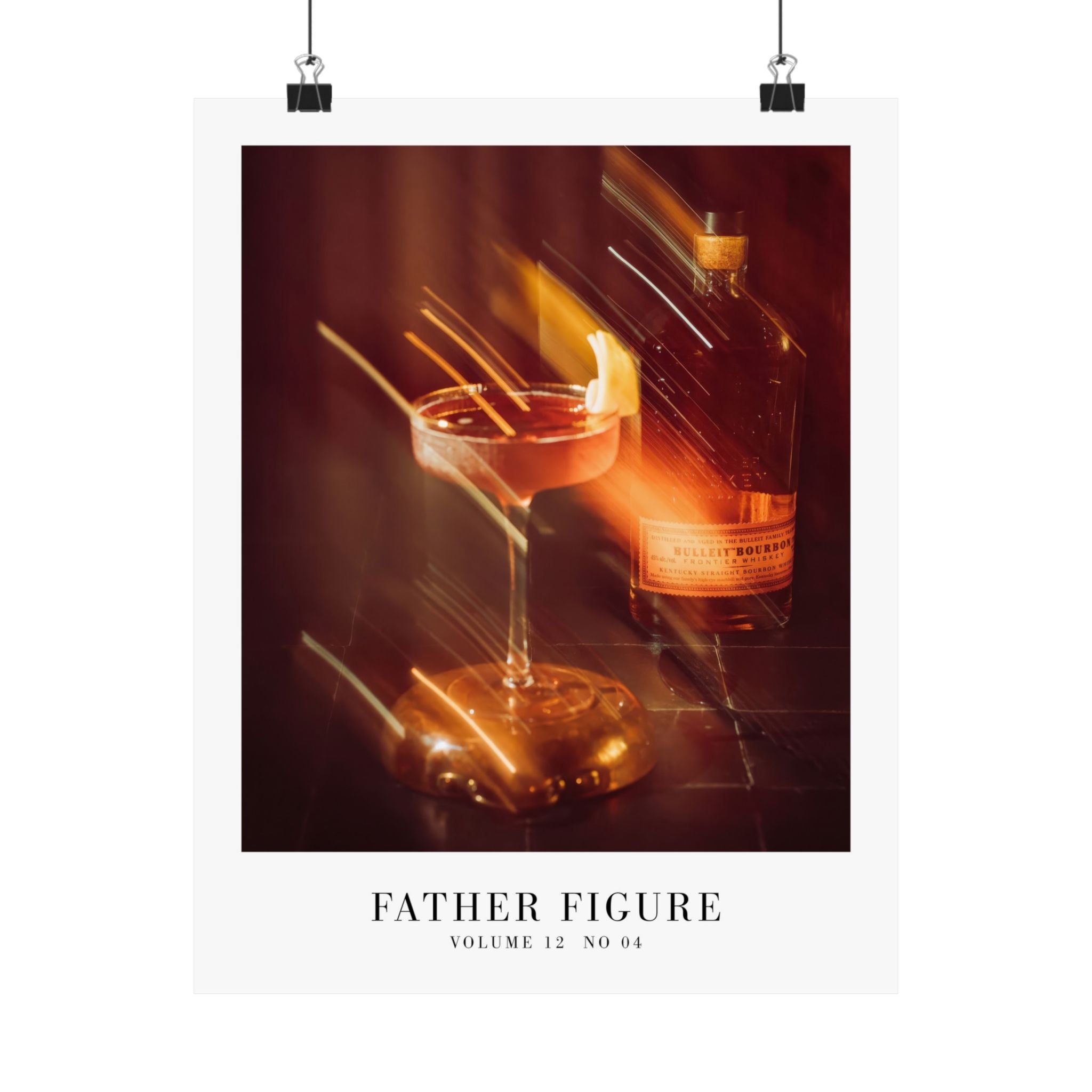 Father Figure poster featuring showgirl design, Swiftie aesthetic, minimal song wall art for stylish music decor