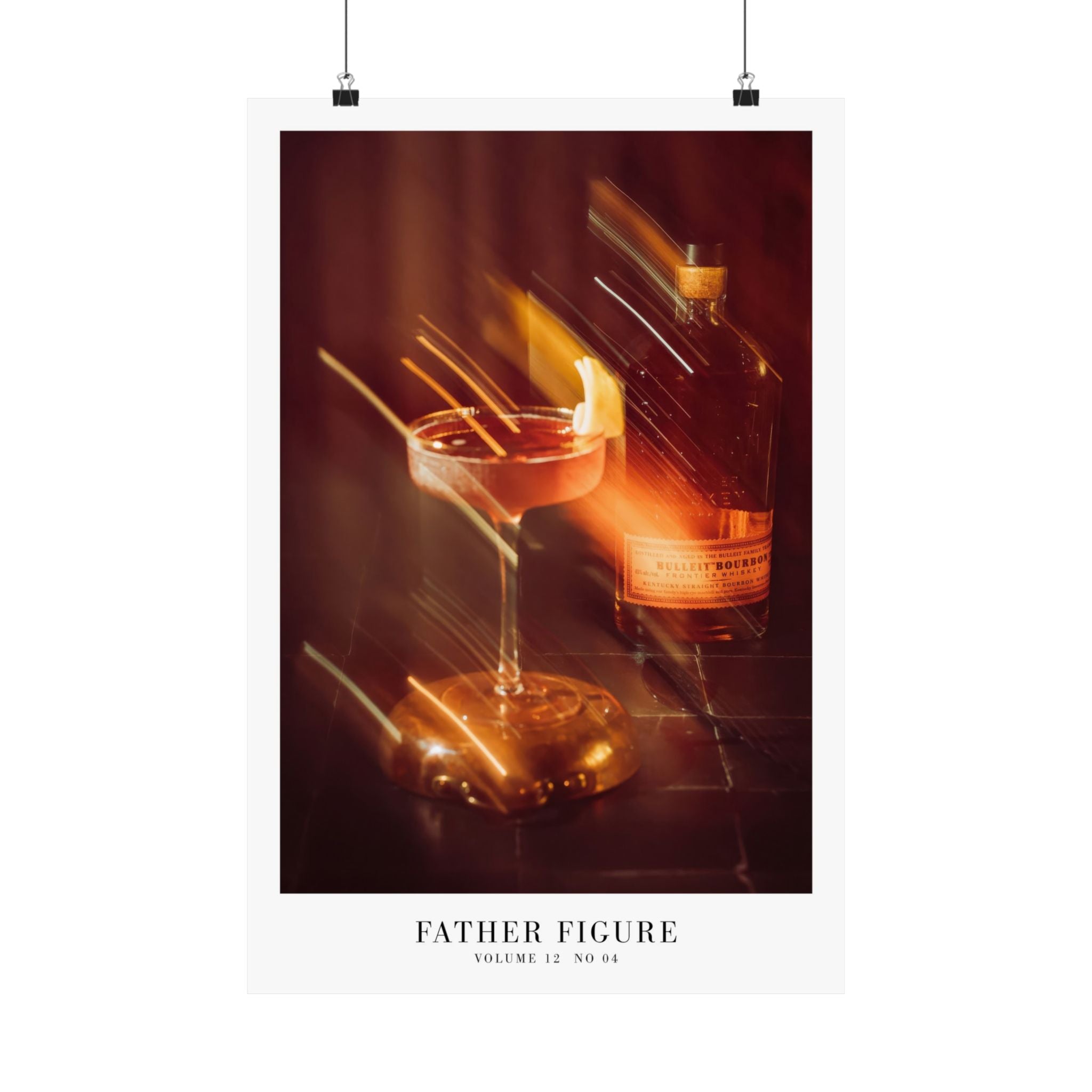 Father Figure poster featuring showgirl design, Swiftie aesthetic, minimal song wall art for stylish music decor