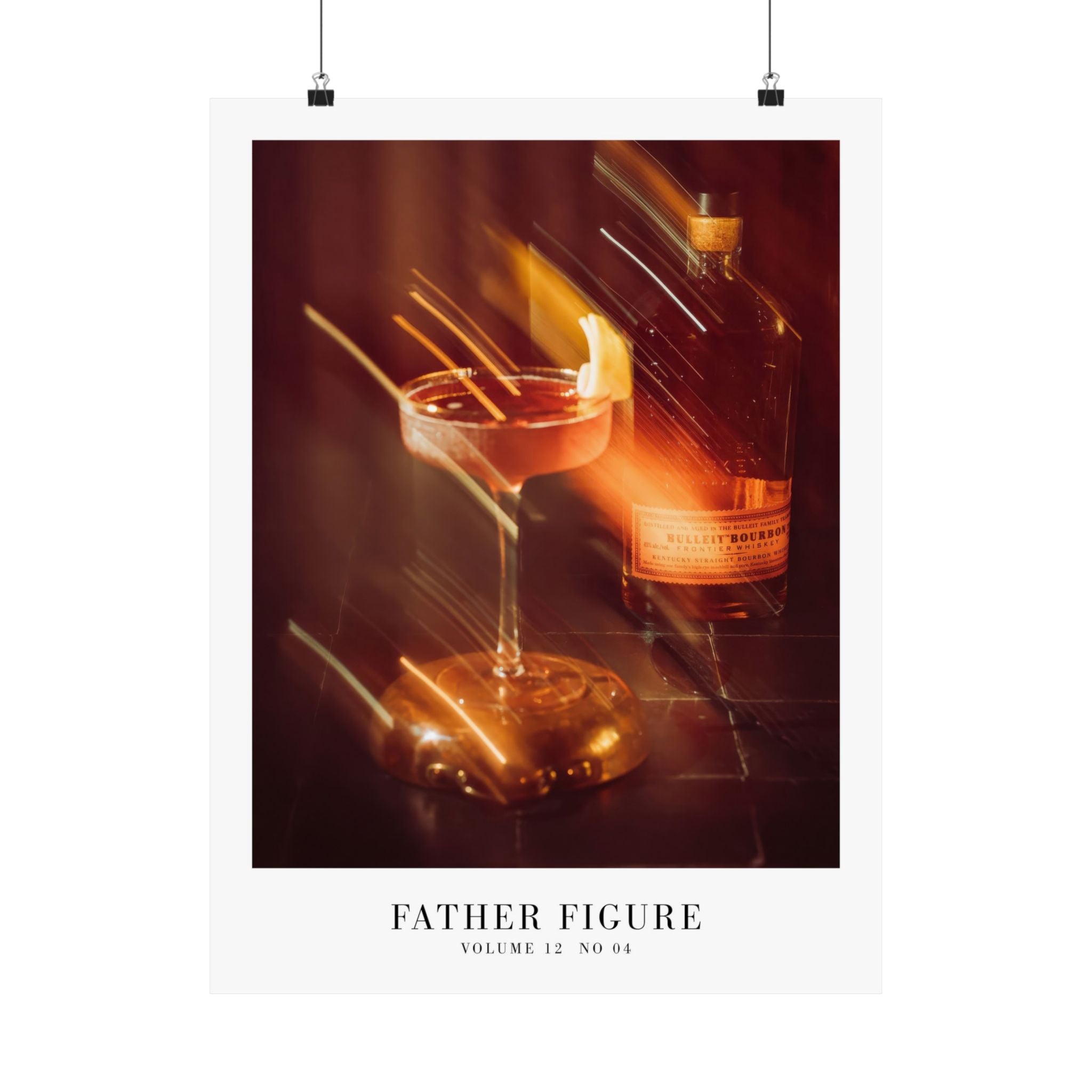 Father Figure poster featuring showgirl design, Swiftie aesthetic, minimal song wall art for stylish music decor