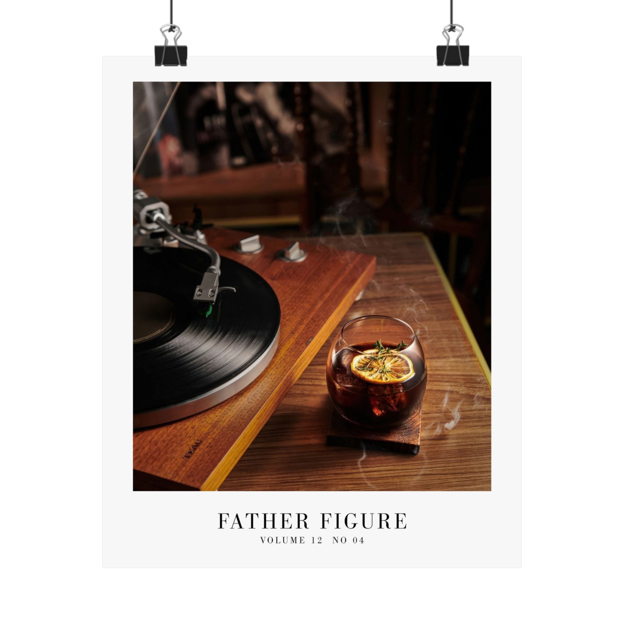 Father figure artwork featuring showgirl themes, perfect Swiftie gift and wall art for The Life of a Showgirl fans