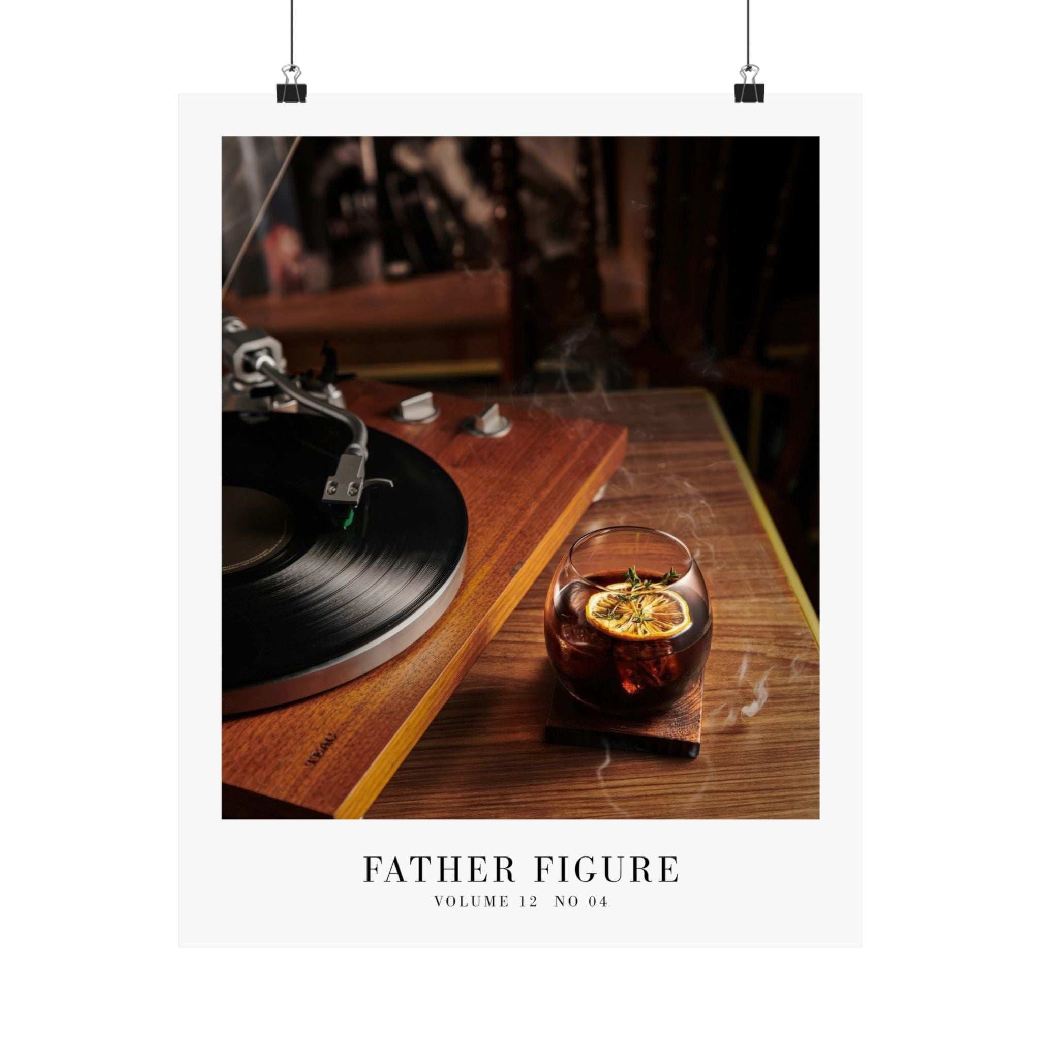 Father figure artwork featuring showgirl themes, perfect Swiftie gift and wall art for The Life of a Showgirl fans
