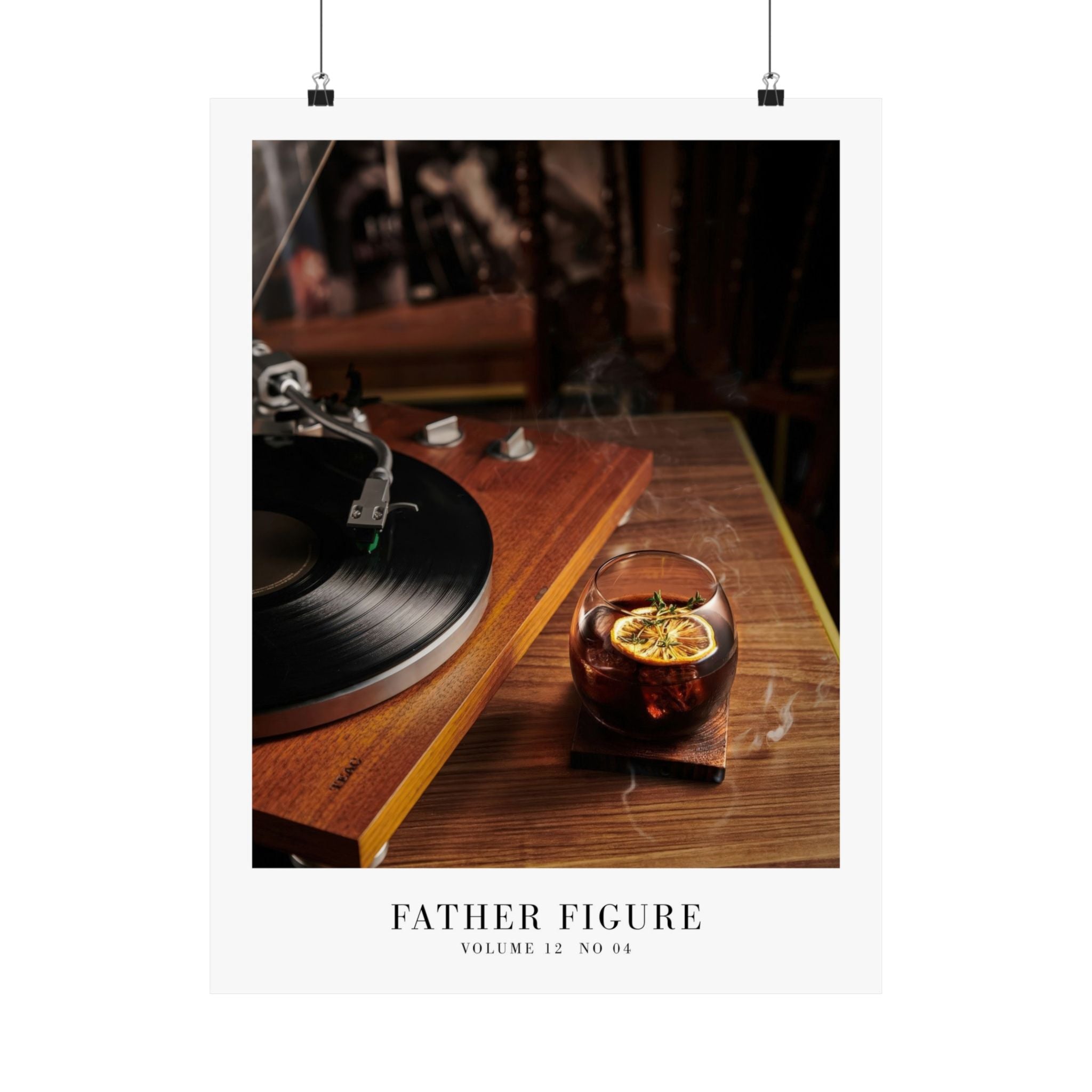 Father figure artwork featuring showgirl themes, perfect Swiftie gift and wall art for The Life of a Showgirl fans