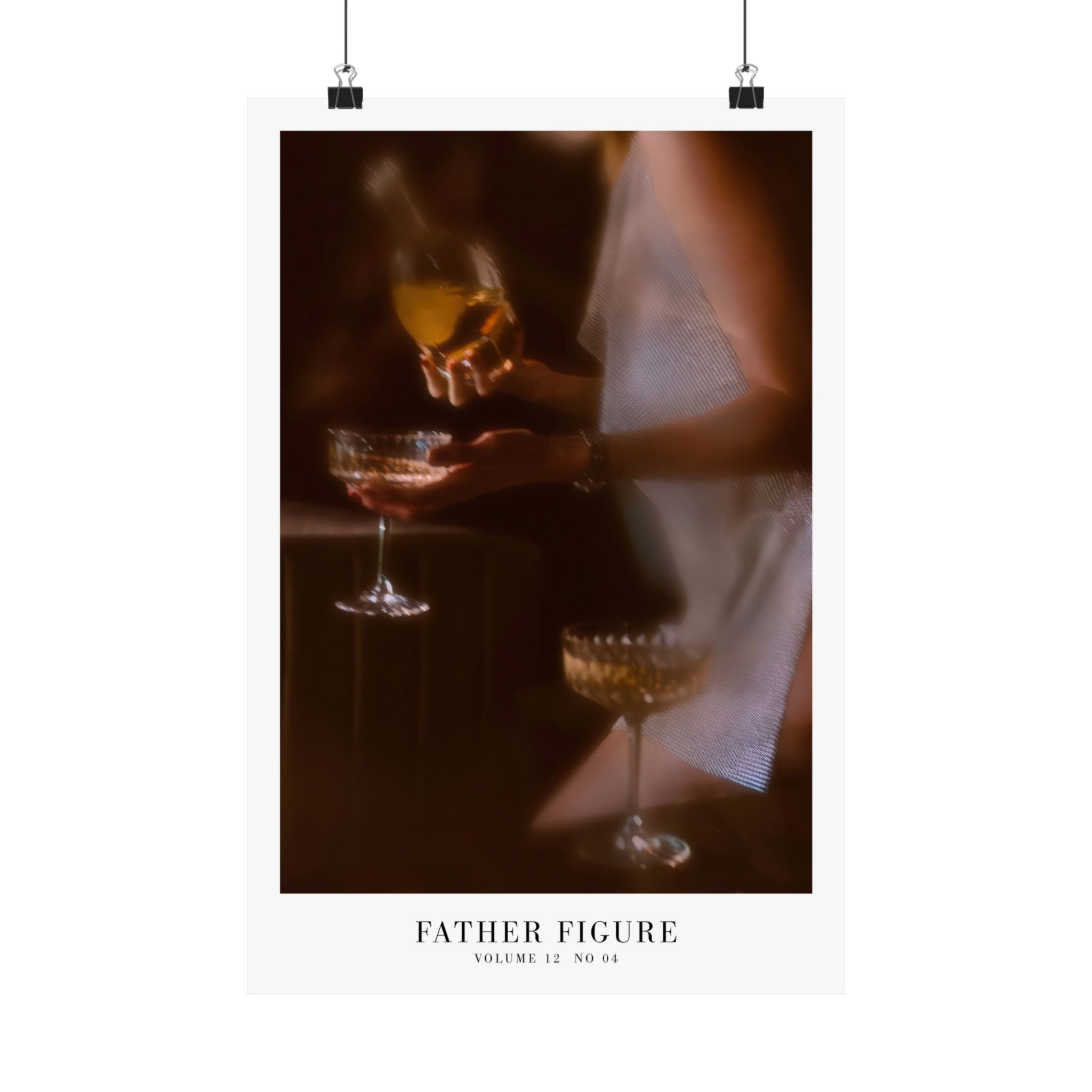 Father Figure, Swiftie Gift, Bar Cart Art, Swiftie Wall Art, The Life of a Showgirl, Showgirl Aesthetic, Minimal Song Poster