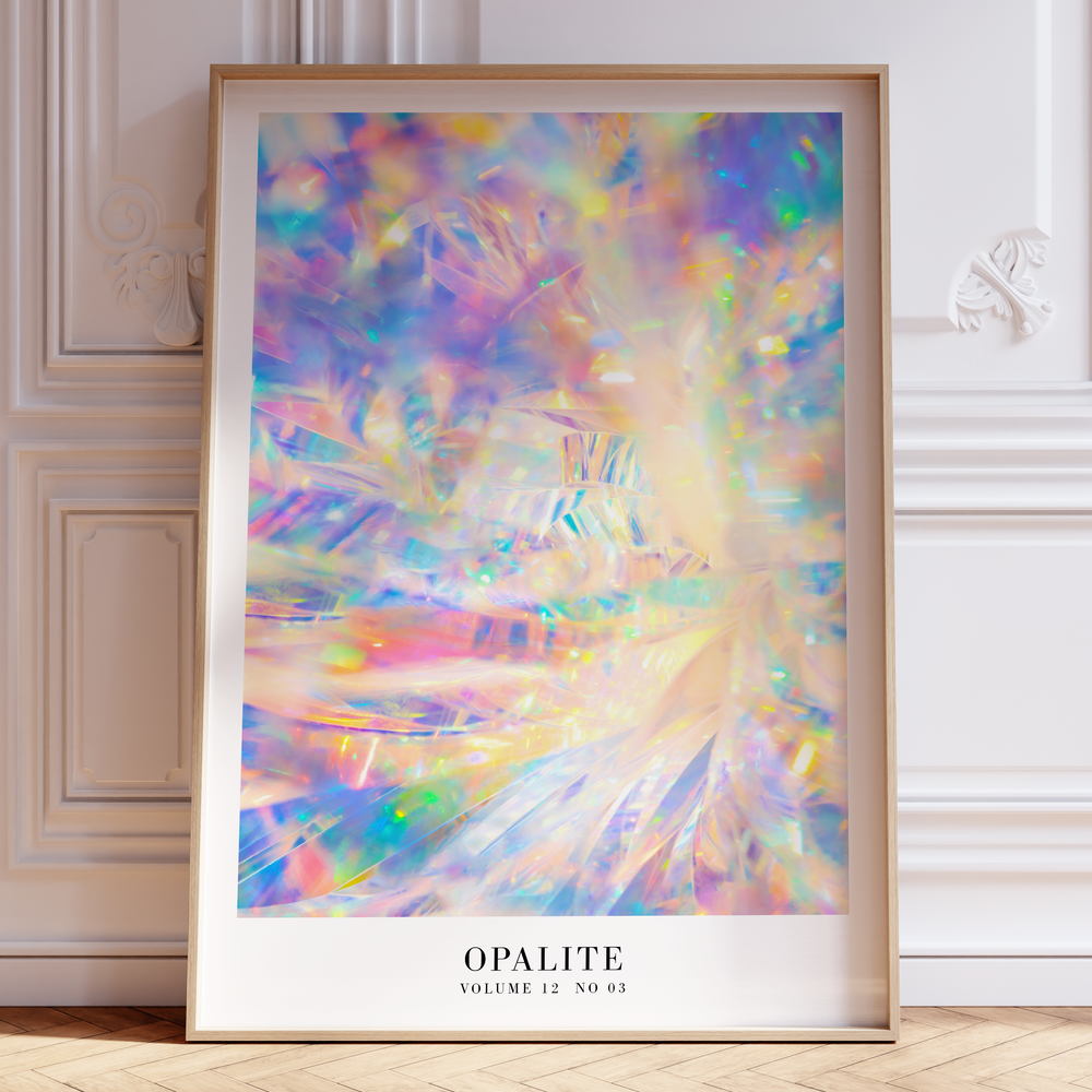 Opalite Life of a Showgirl Taylor Swift–inspired poster wall art print