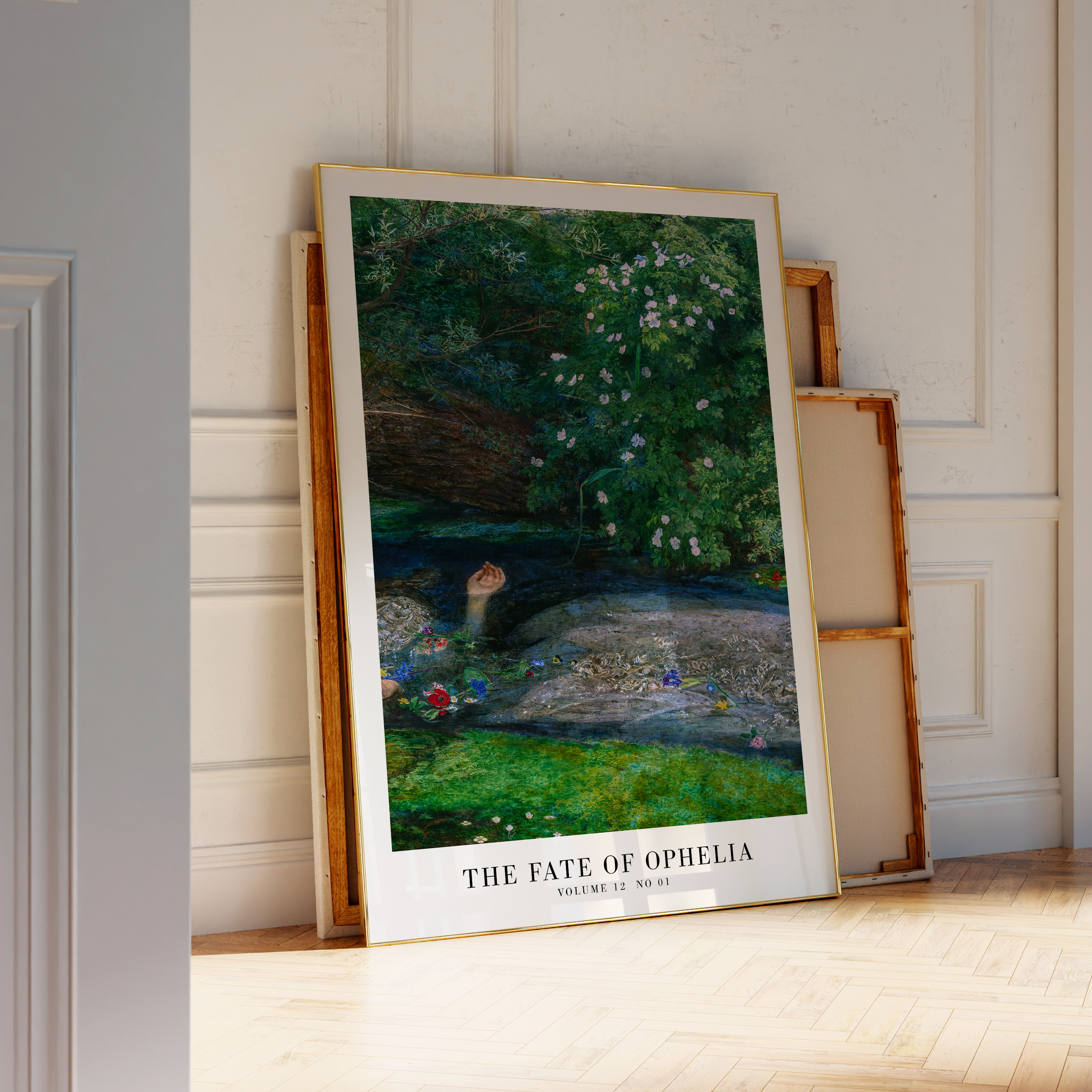 Ophelia artwork from Haus Of Moods, featuring Taylor Poster and Lyric Print in Minimal Music Poster style on bar cart art.