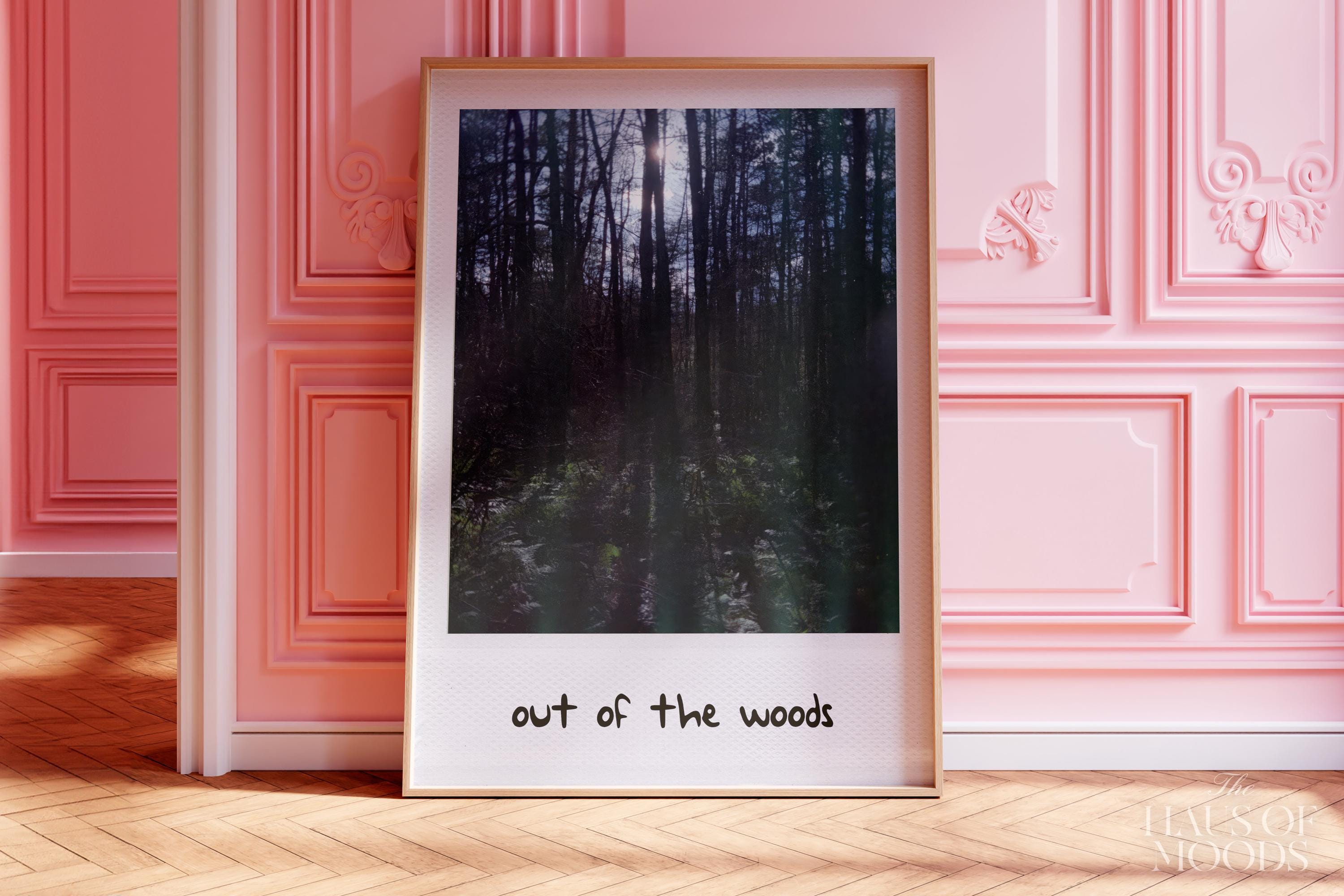 Out of the Woods Polaroid.