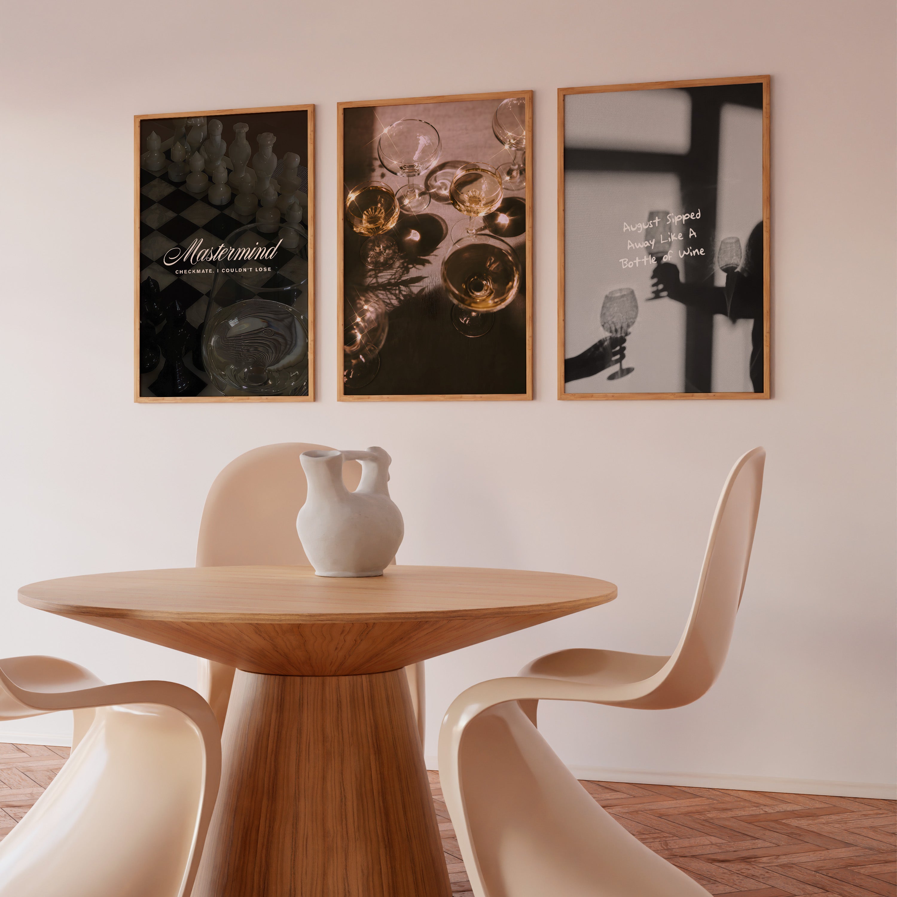 Sparkling Champagne.