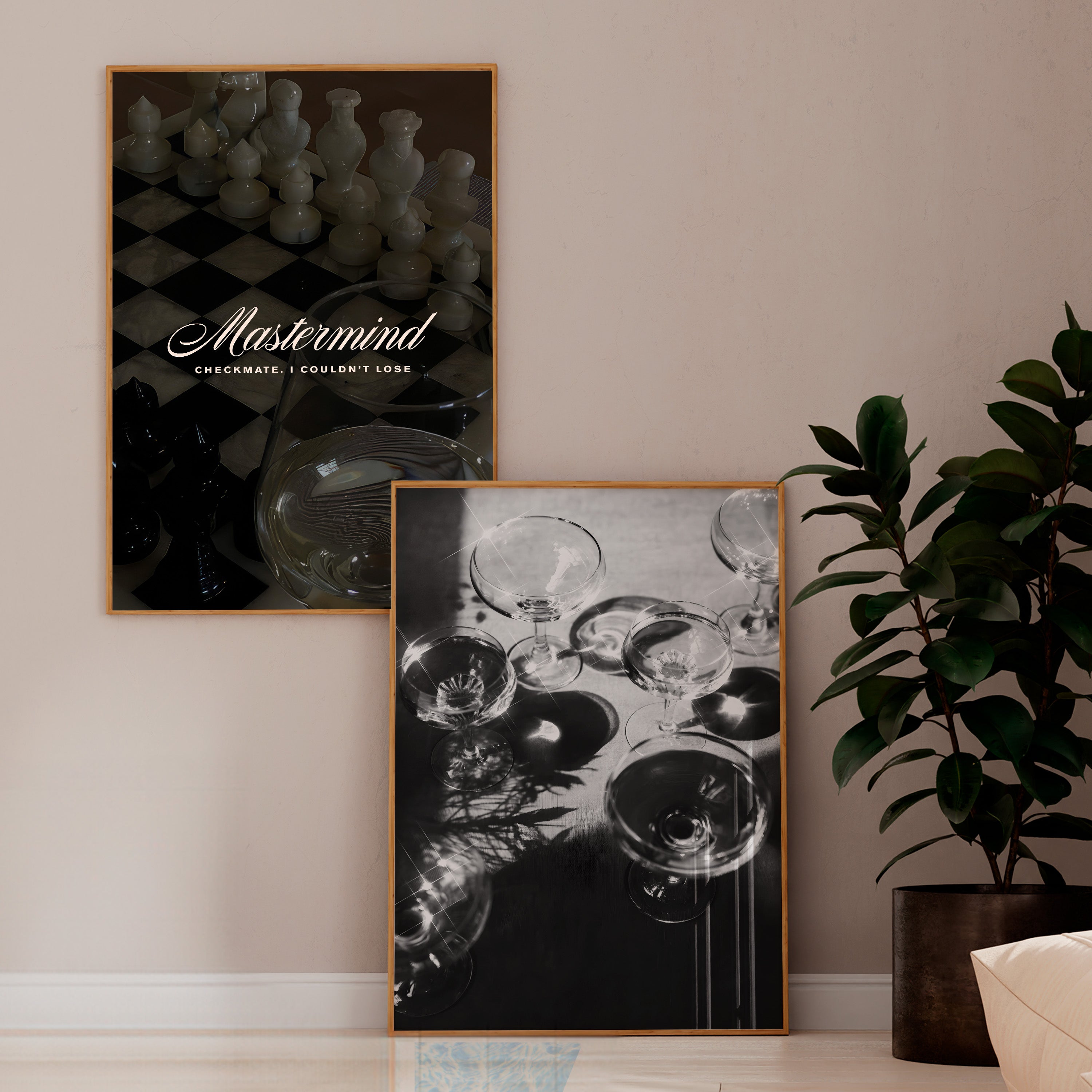 Sparkling Champagne.