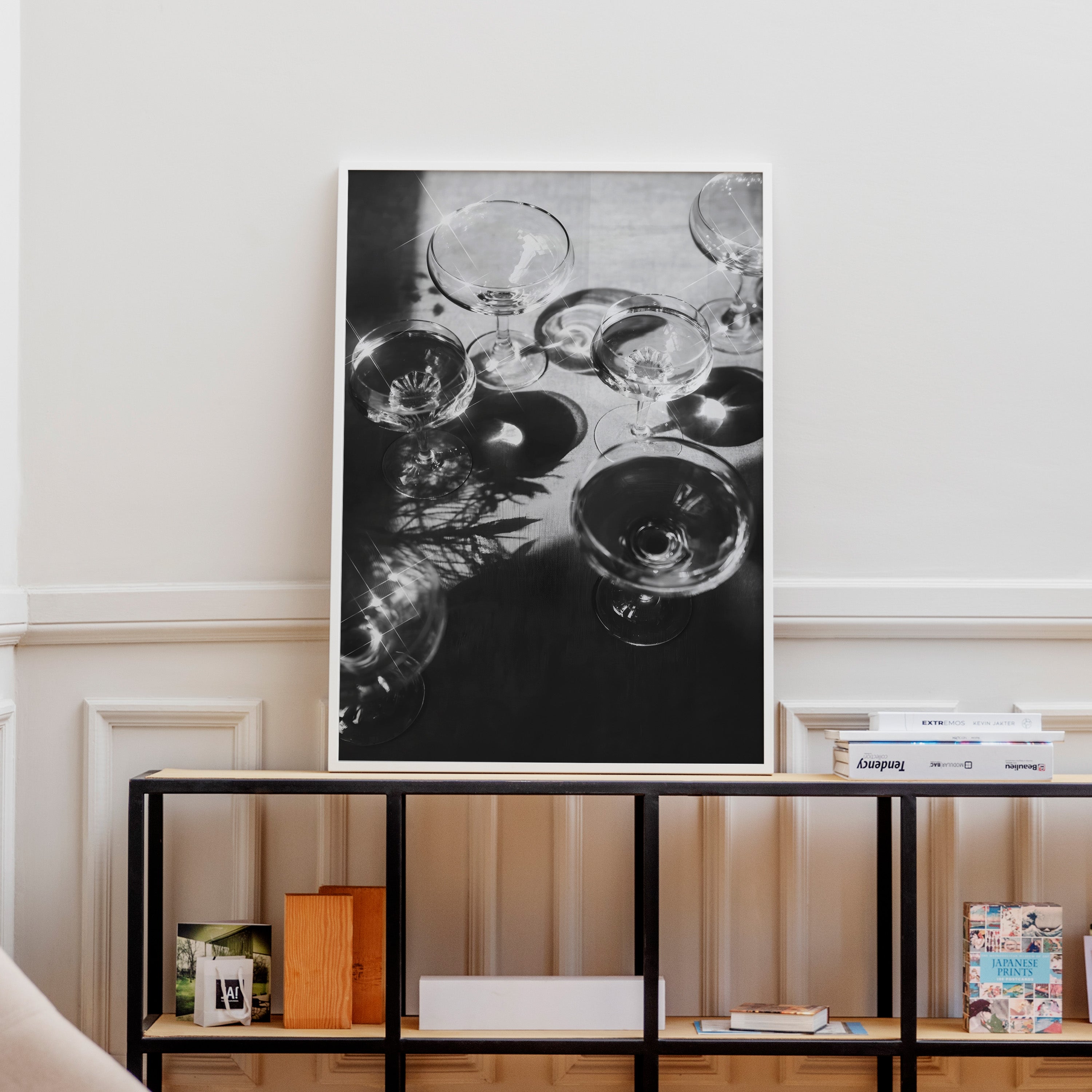 Sparkling Champagne.