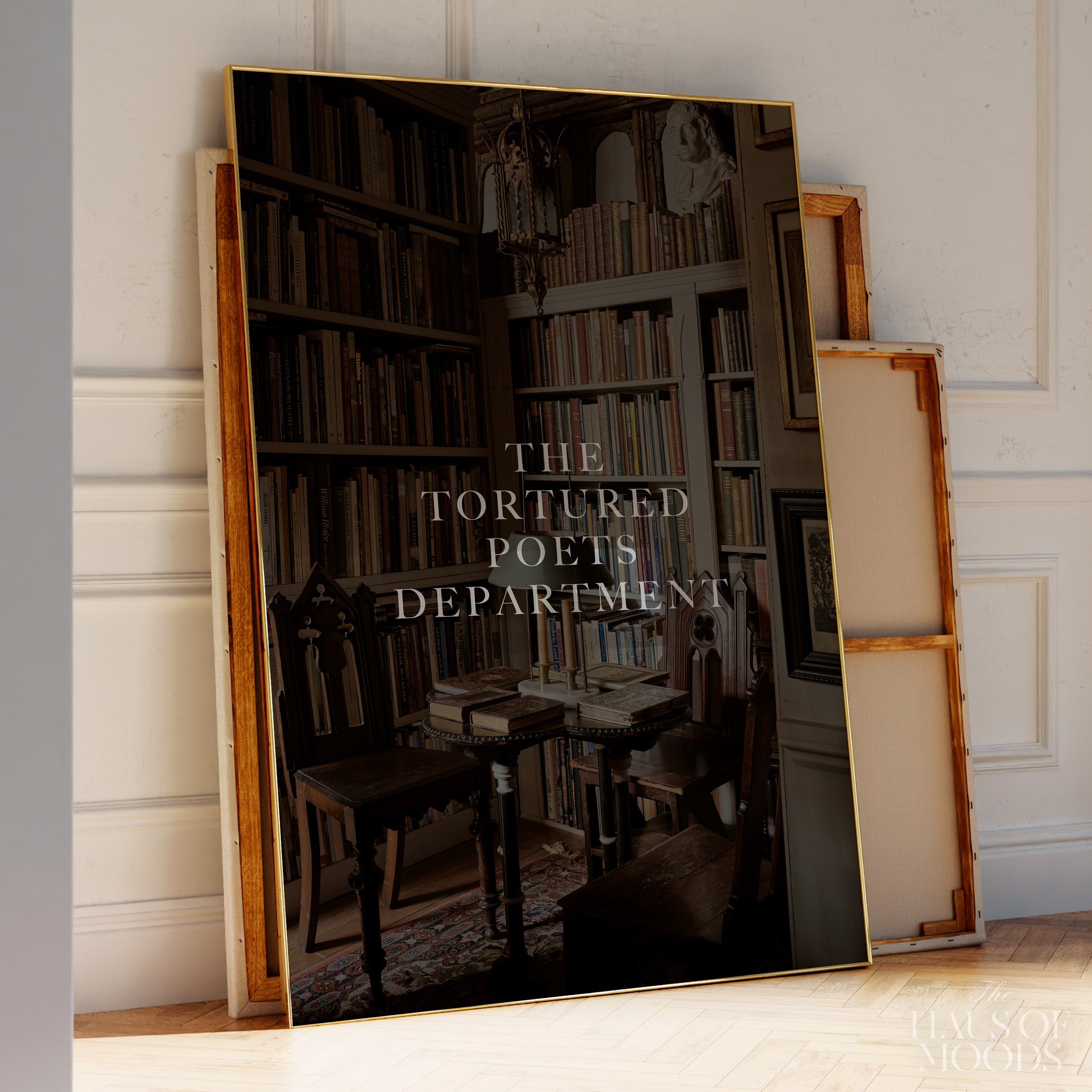 The Tortured Poets Department-inspired poster wall art print bookstore