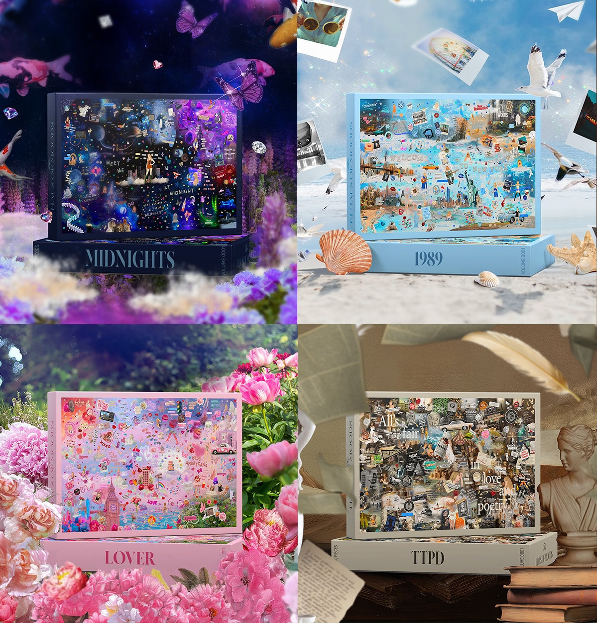 Taylor Swift Puzzles - Swiftie Eras Jigsaw Puzzles: Celebrate Every Era