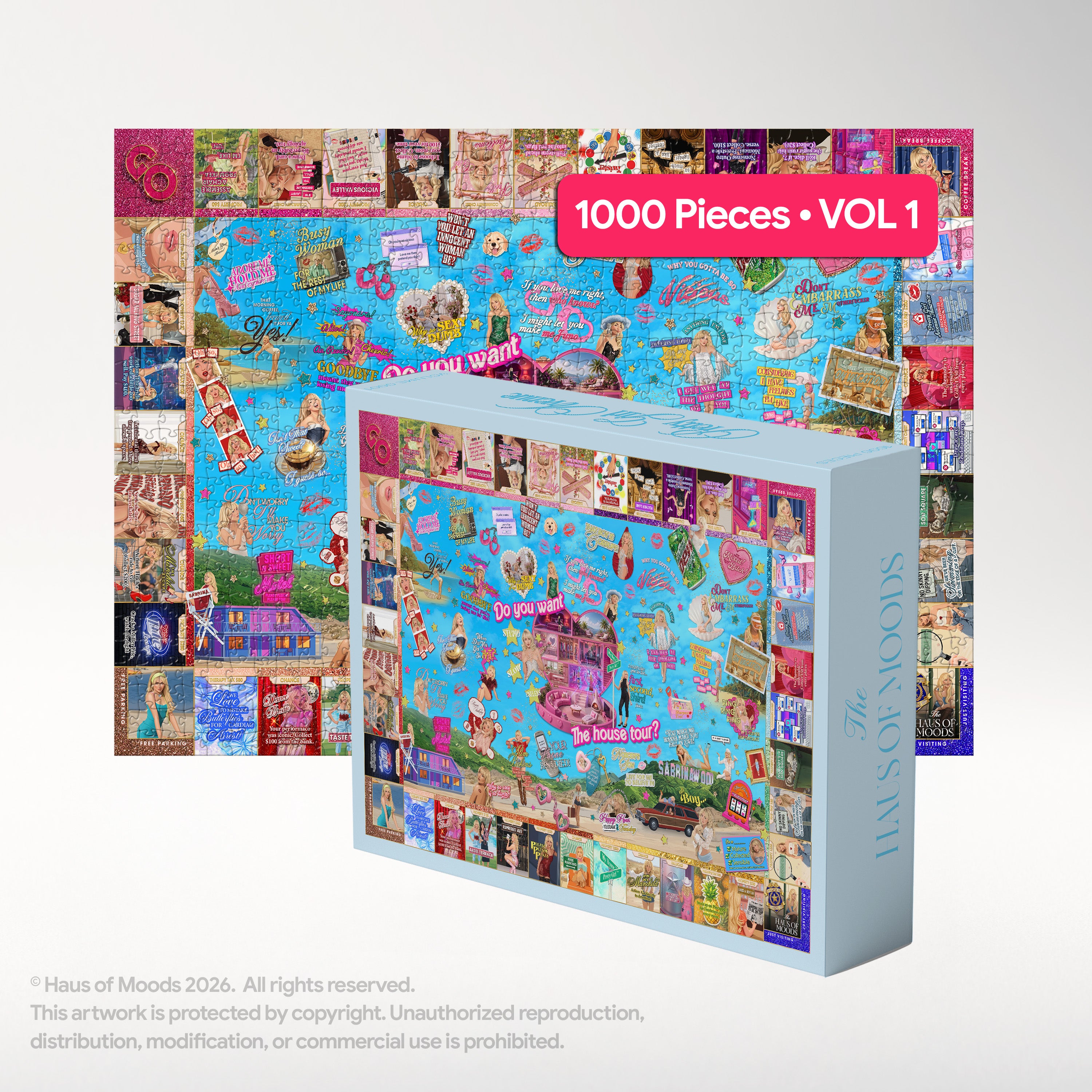 Sabrina Carpenter Pretty Girl Avenue Puzzle ©
