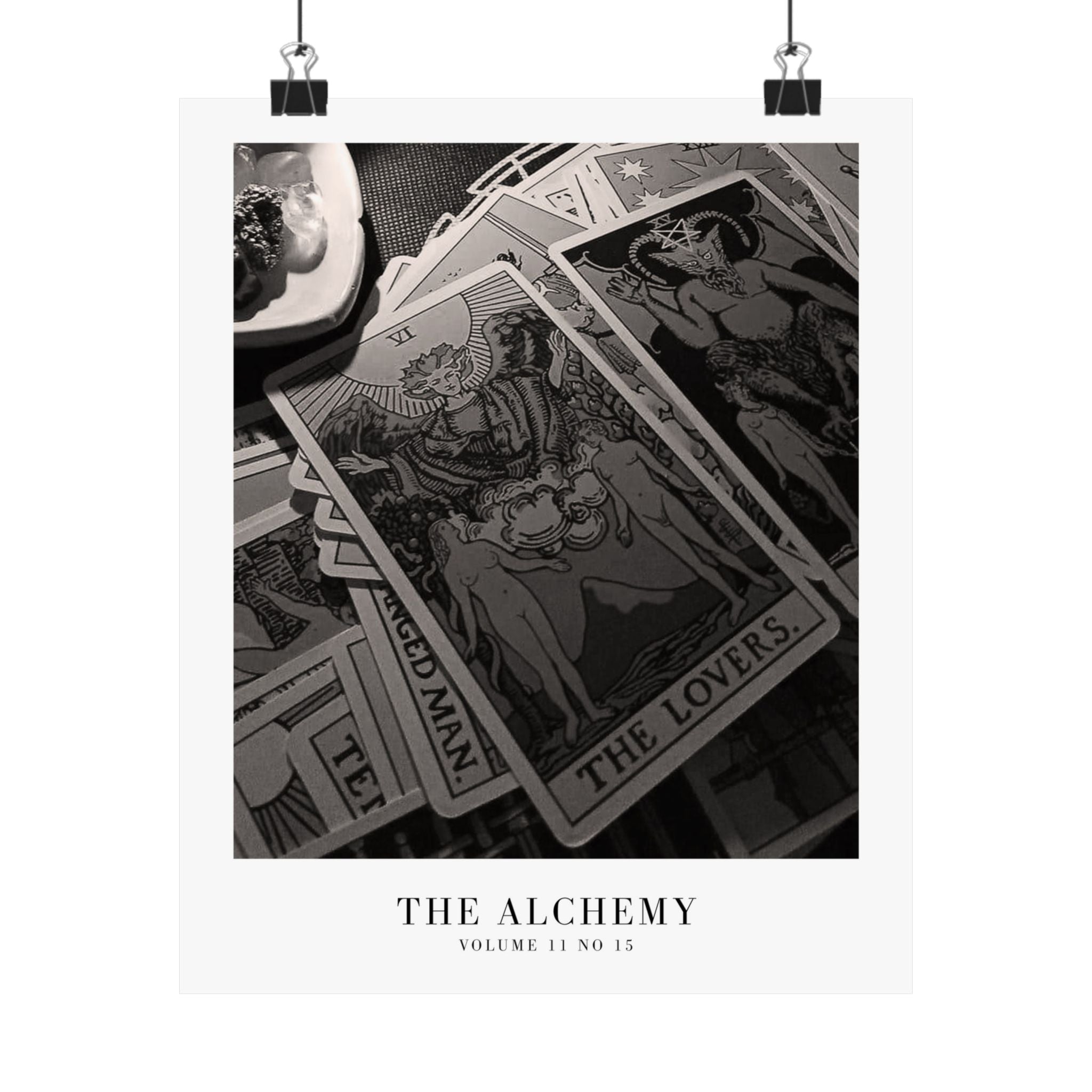 The Alchemy Tortured Poets Department Taylor Swift–inspired poster — detail view 1