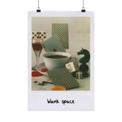 Blank Space Cards Polaroid Print