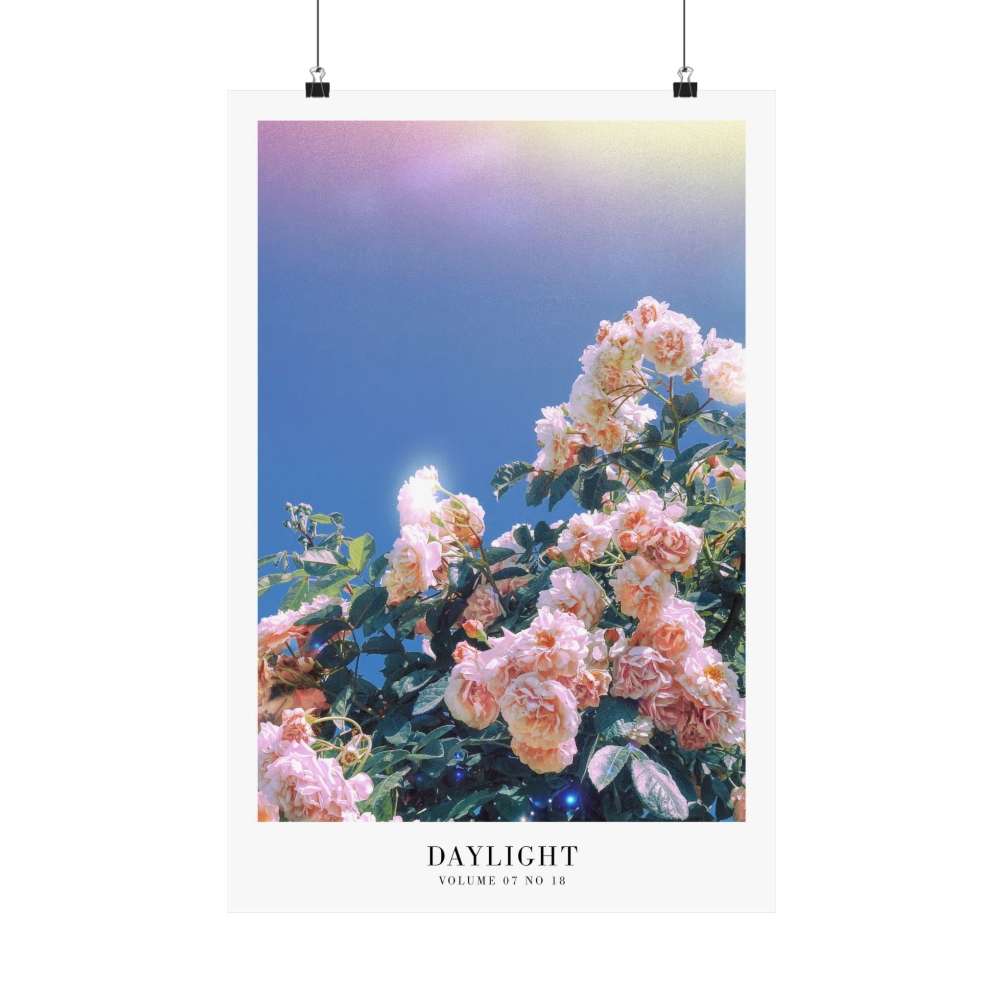 Daylight Taylor Swift print in dreamy pastel dorm room decor