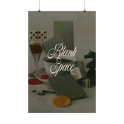 Blank Space Cards Poster