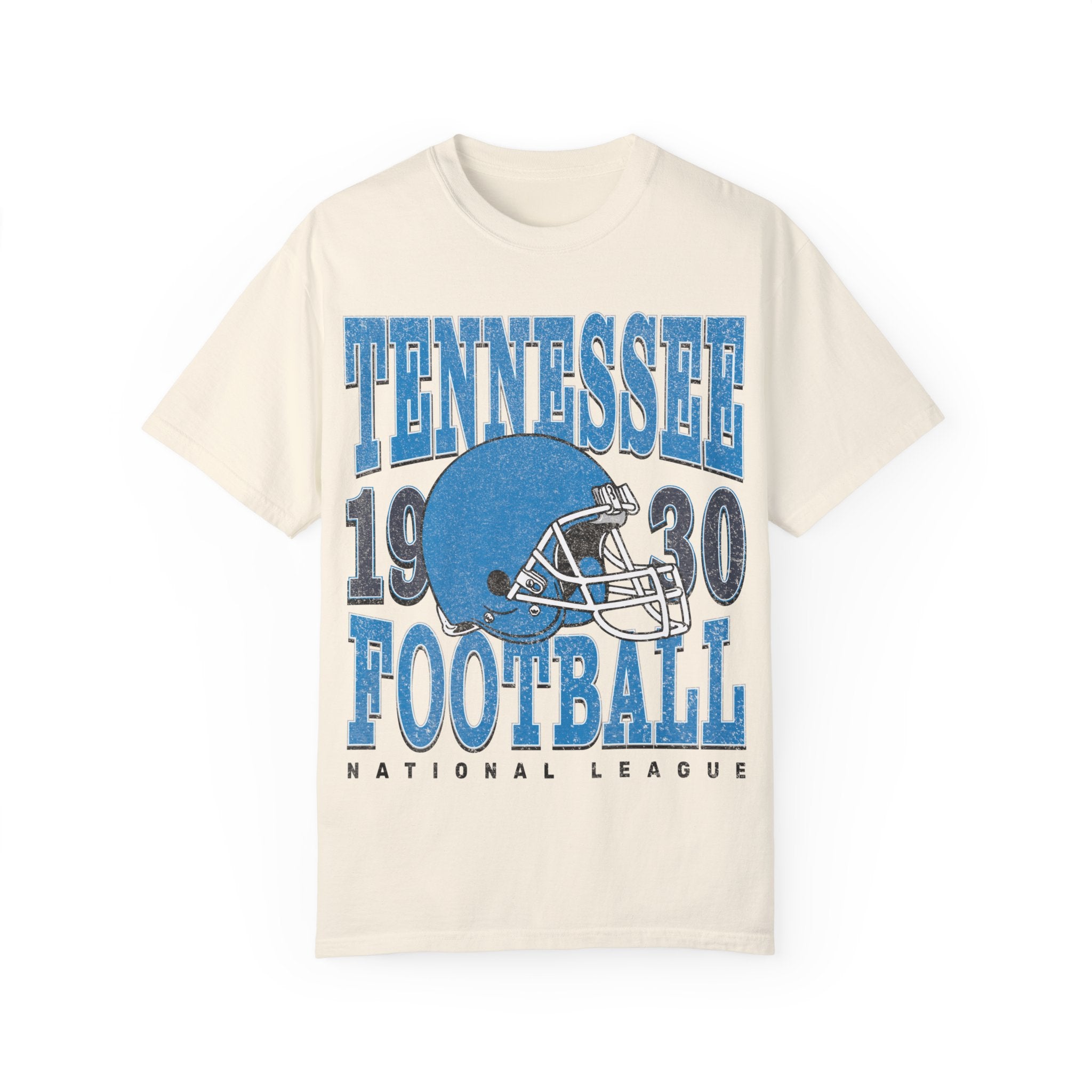 Tennessee Football Vintage Style Comfort Colors Shirt | Tennessee Football TShirt | Tennessee Football Gift - Haus Of Moods