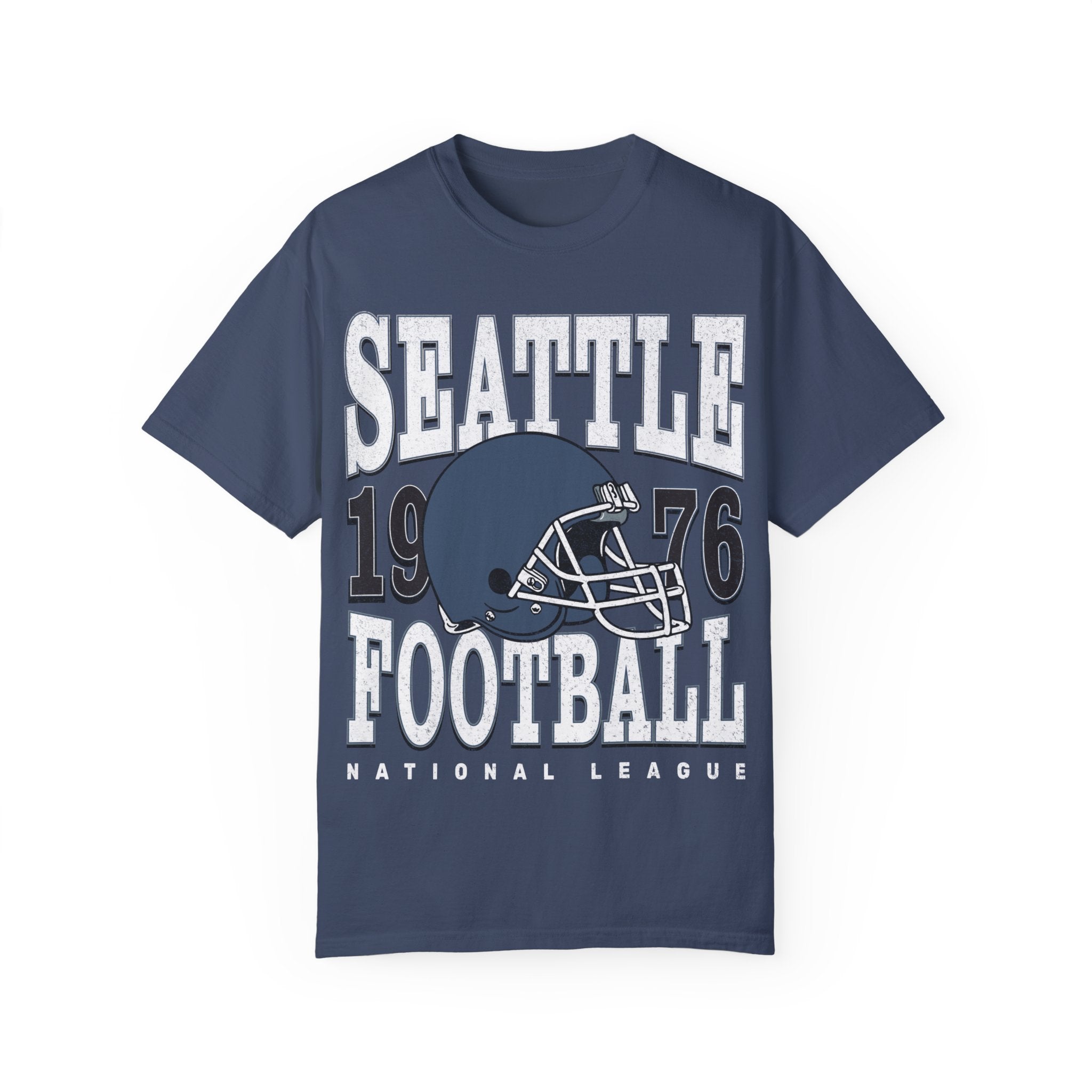 Seattle Football Vintage Style Comfort Colors Shirt | Seattle Football TShirt | Seattle Football Gift - Haus Of Moods