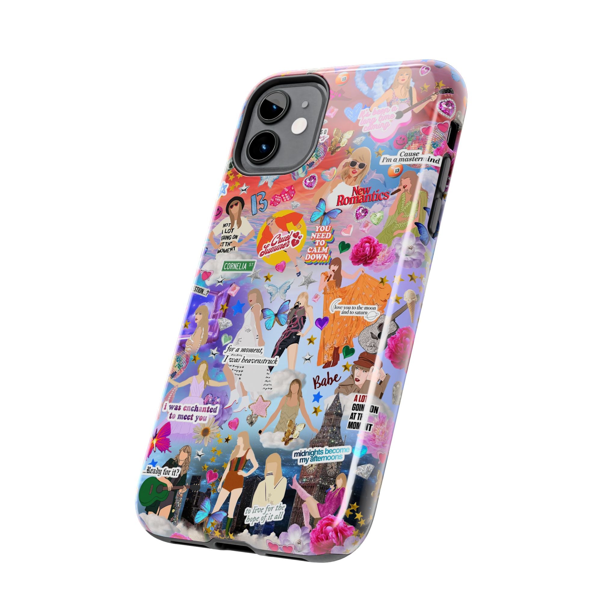 Eras iPhone Case | Tough Case TS Eras Tour phone case for iPhone X, 11, 12, 14, 14, 15, All Sizes, Samsung Galaxy S21 S22 S23 S24 - Haus Of Moods