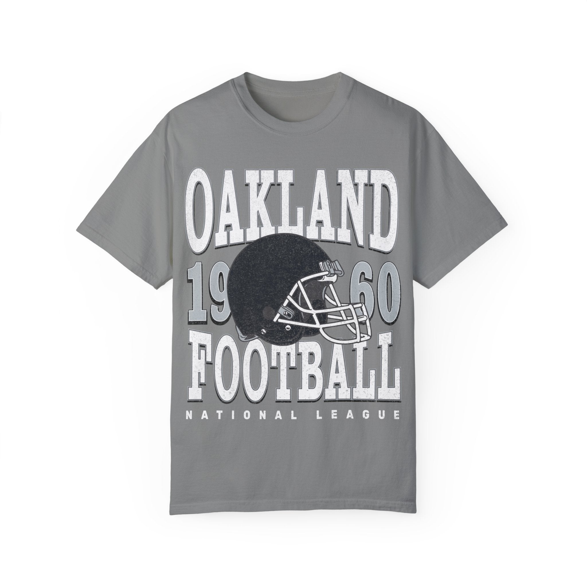 Oakland Football Vintage Style Comfort Colors Shirt | Oakland Football TShirt | Oakland Football Gift - Haus Of Moods