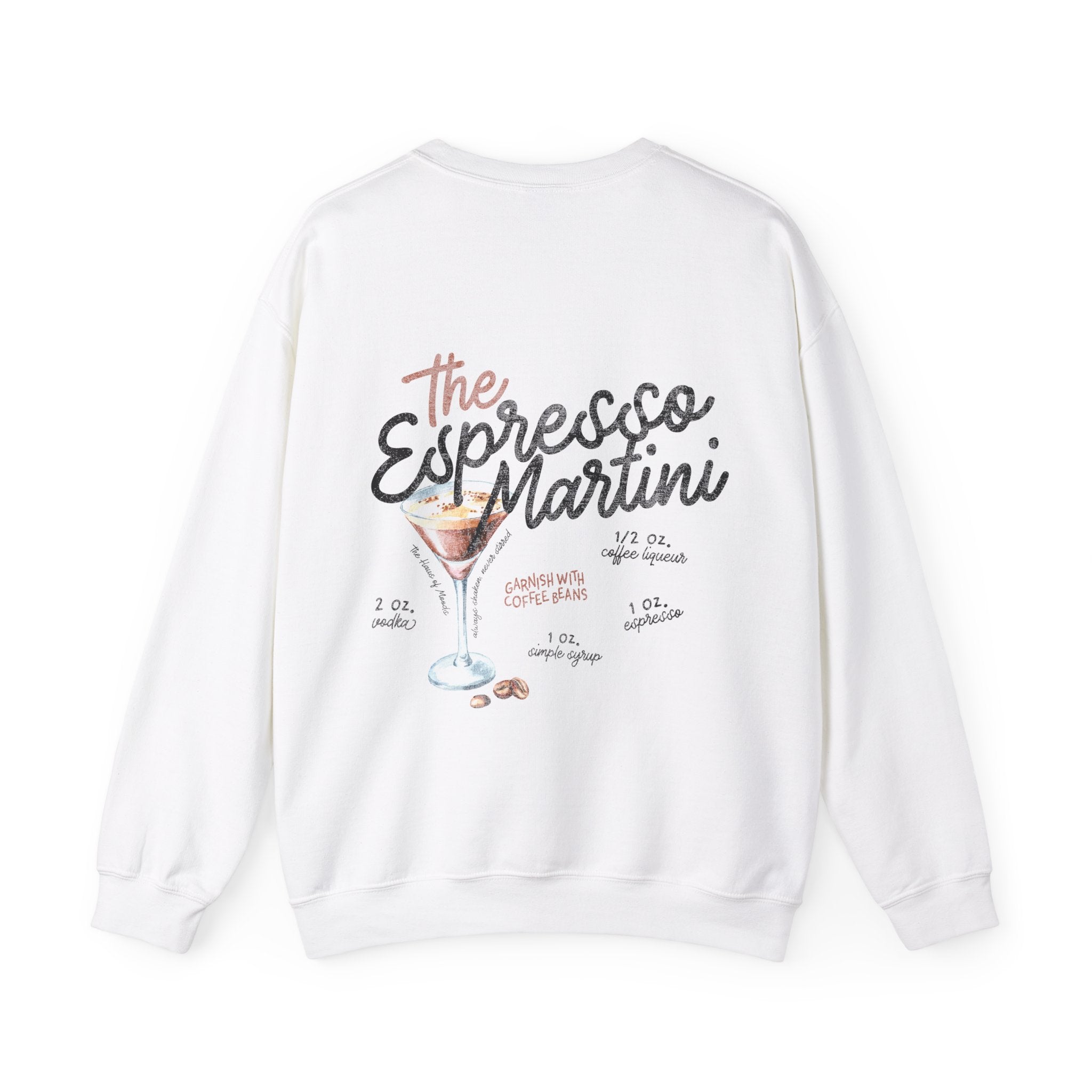 The Espresso Martini Crewneck Sweatshirt - Haus Of Moods