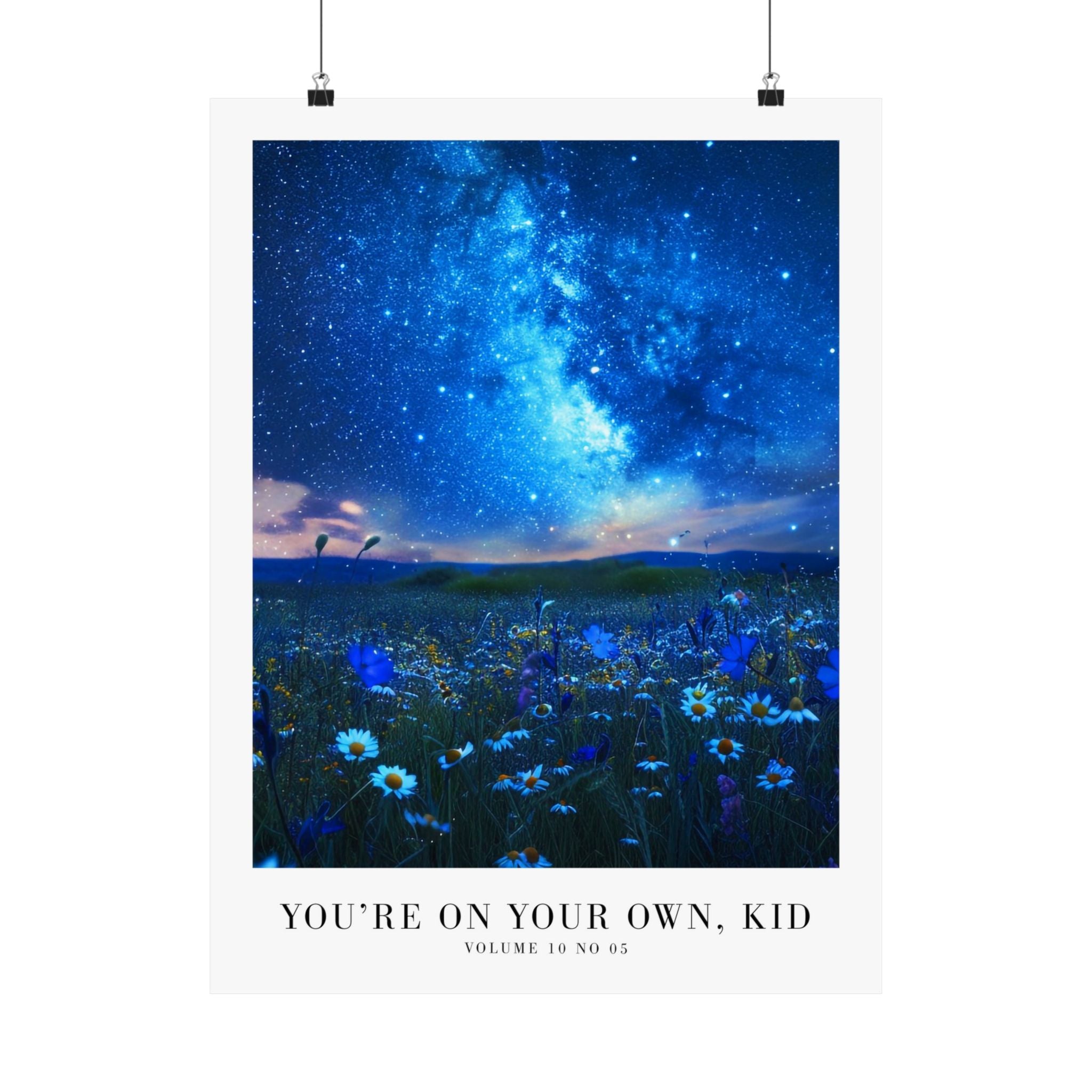 You're On Your Own, Kid Midnights Taylor Swift–inspired poster — detail view 6