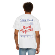 Send Tequila T - Classic Blue & Red [Comfort Colors] - Haus Of Moods