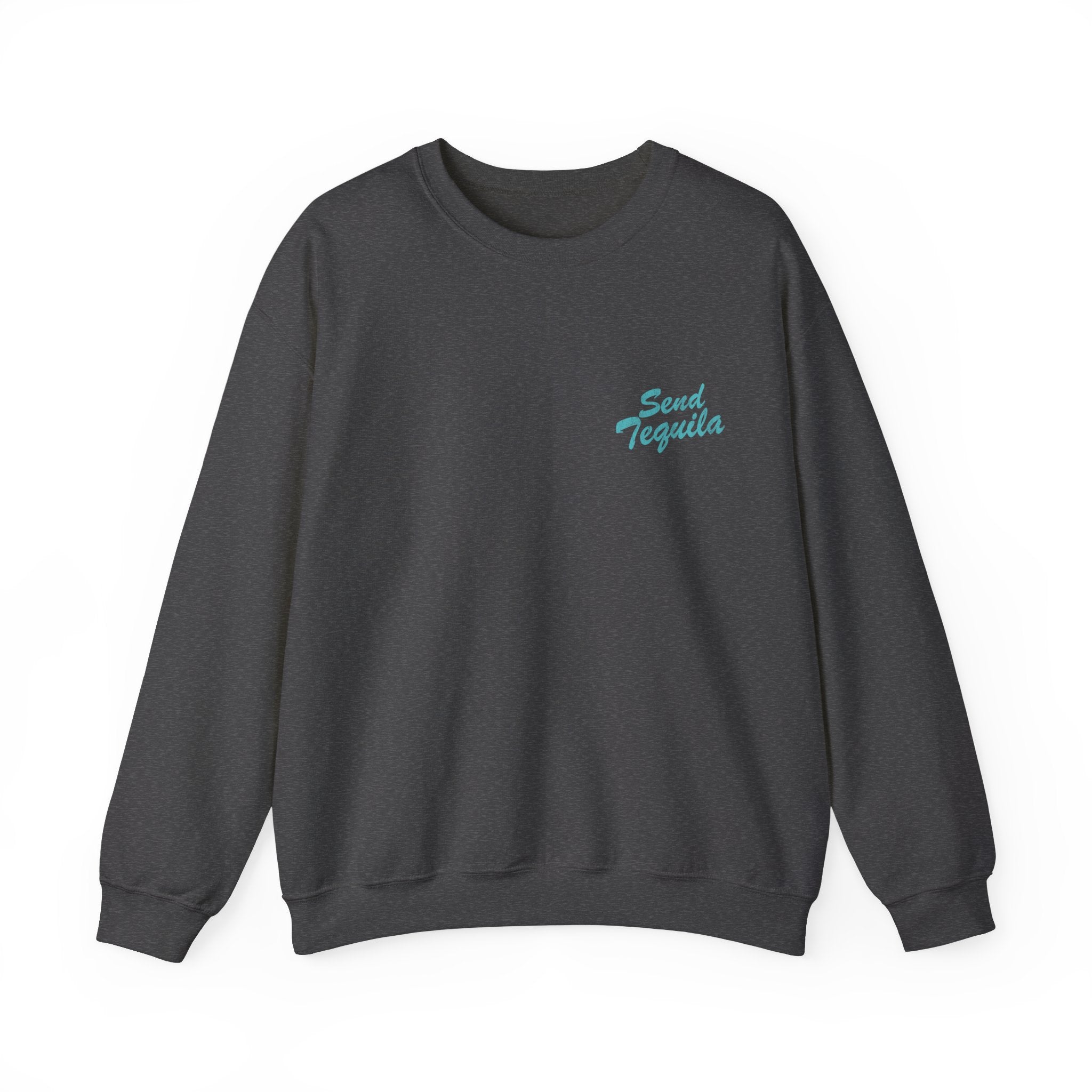 Send Tequila Crewneck - Classic Blue - Haus Of Moods