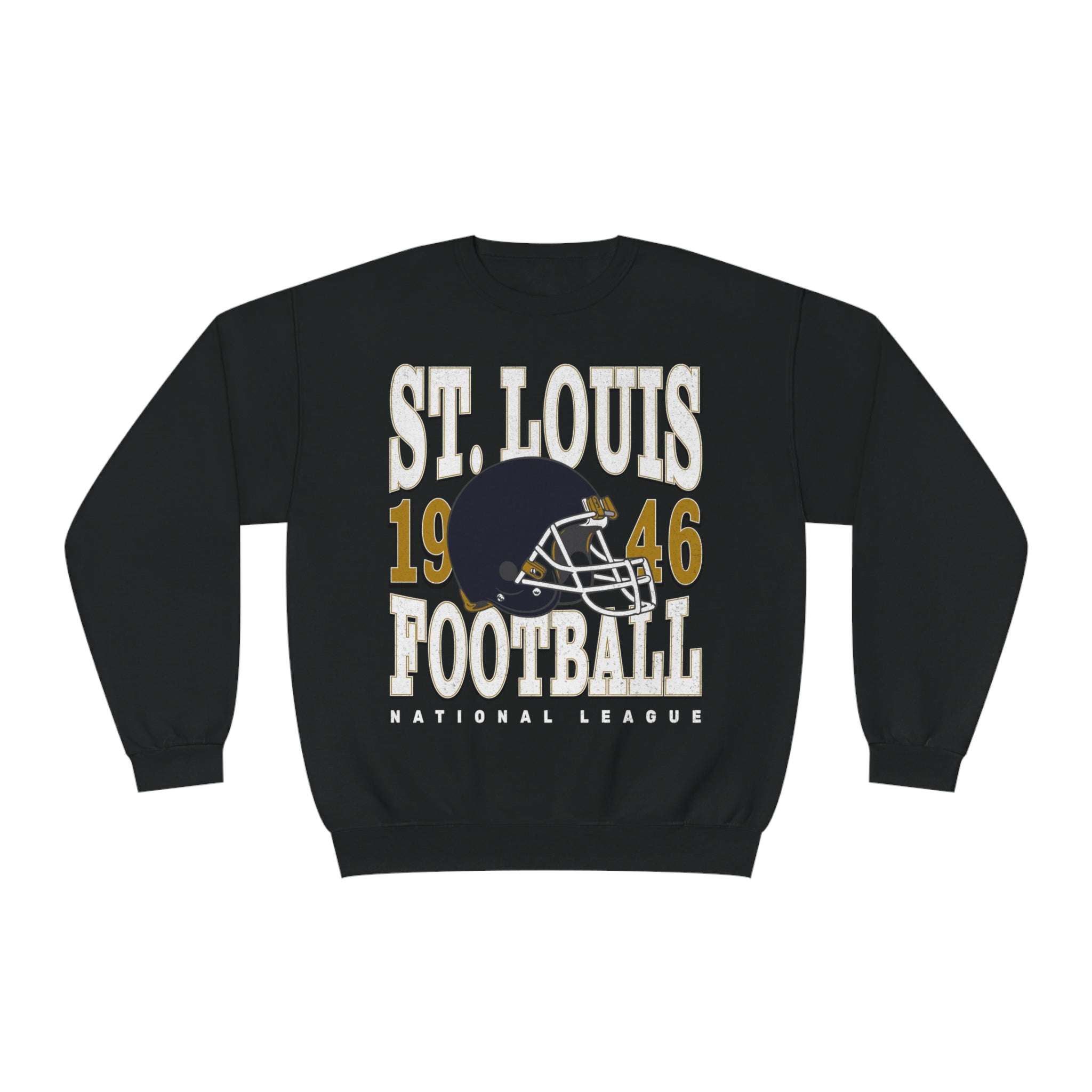 St. Louis Football Sweatshirt | Vintage Style St. Louis Football Crewneck | Football Sweatshirt | St. Louis Sweatshirt - Haus Of Moods