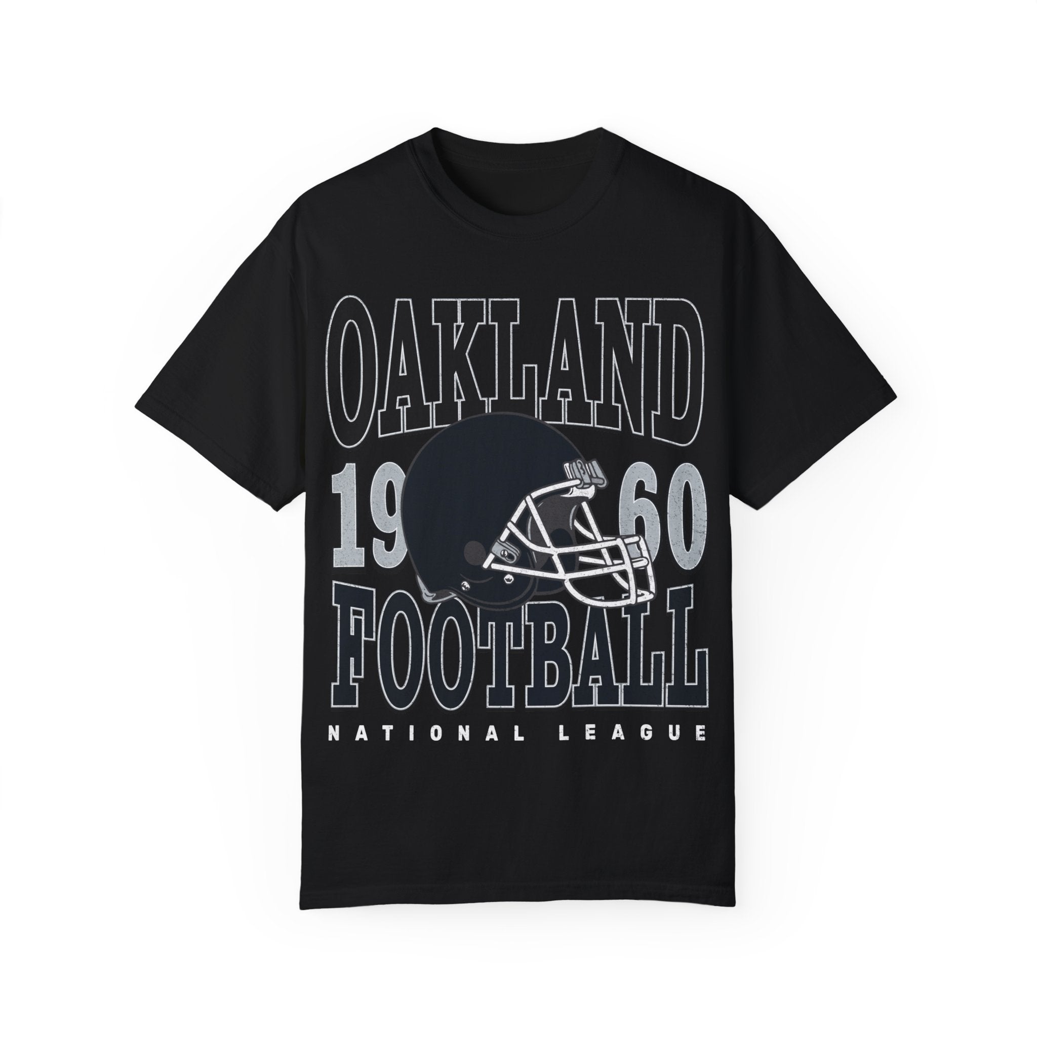 Oakland Football Vintage Style Comfort Colors Shirt | Oakland Football TShirt | Oakland Football Gift - Haus Of Moods