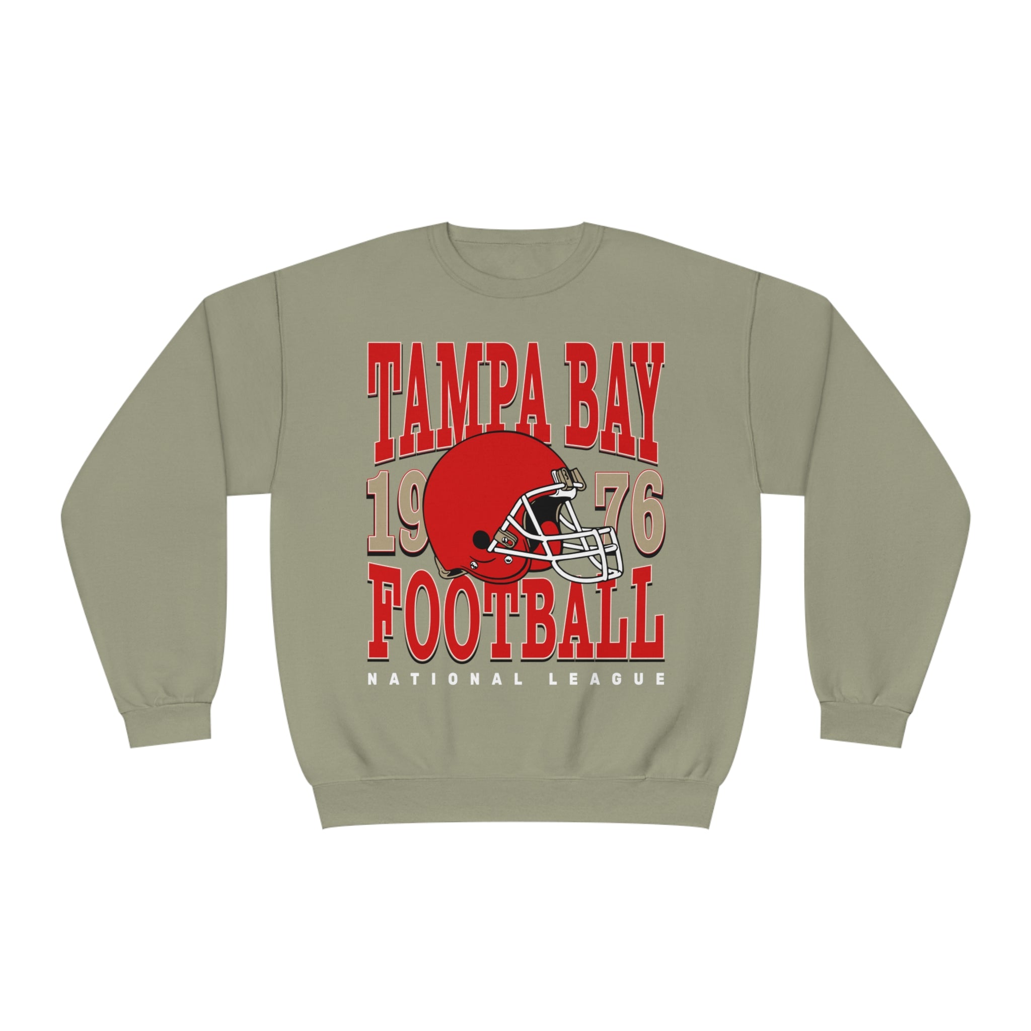 Tampa Bay Football Sweatshirt | Vintage Style Tampa Bay Football Crewneck | Football Sweatshirt | Tampa Bay Sweatshirt - Haus Of Moods