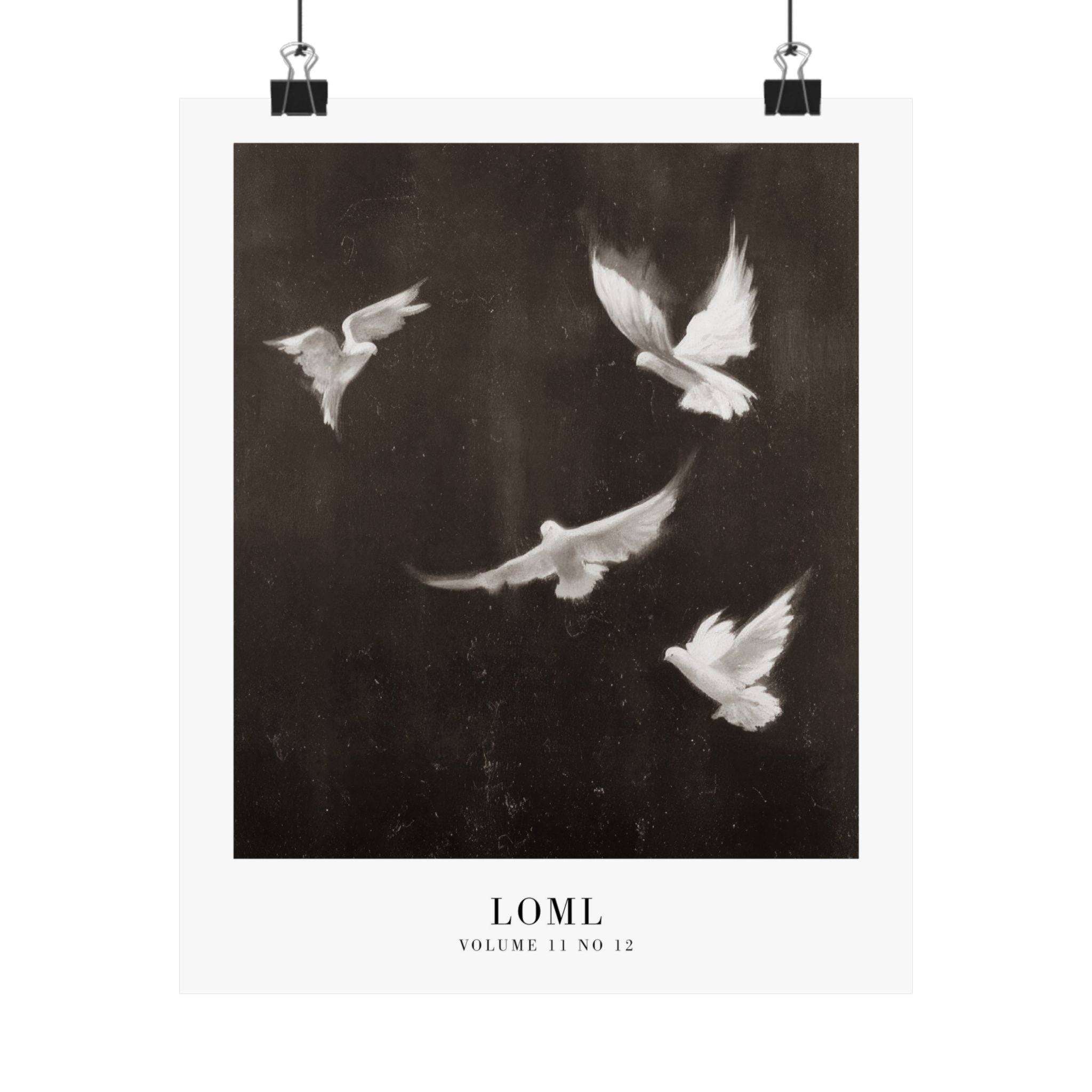 loml Tortured Poets Department Taylor Swift–inspired poster — detail view 1