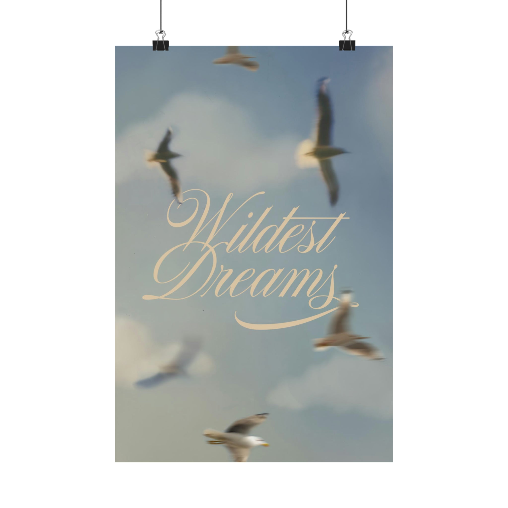 Wildest Dreams 1989 Seagull Print