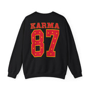 Copy of Karma 87 Shirt Karma is the Guy on the Chiefs Shirt, In My Chiefs Era Travis Kelce Sweatshirt,Travis Kelce Football NFL Shirt, Karma Crewneck - Haus Of Moods