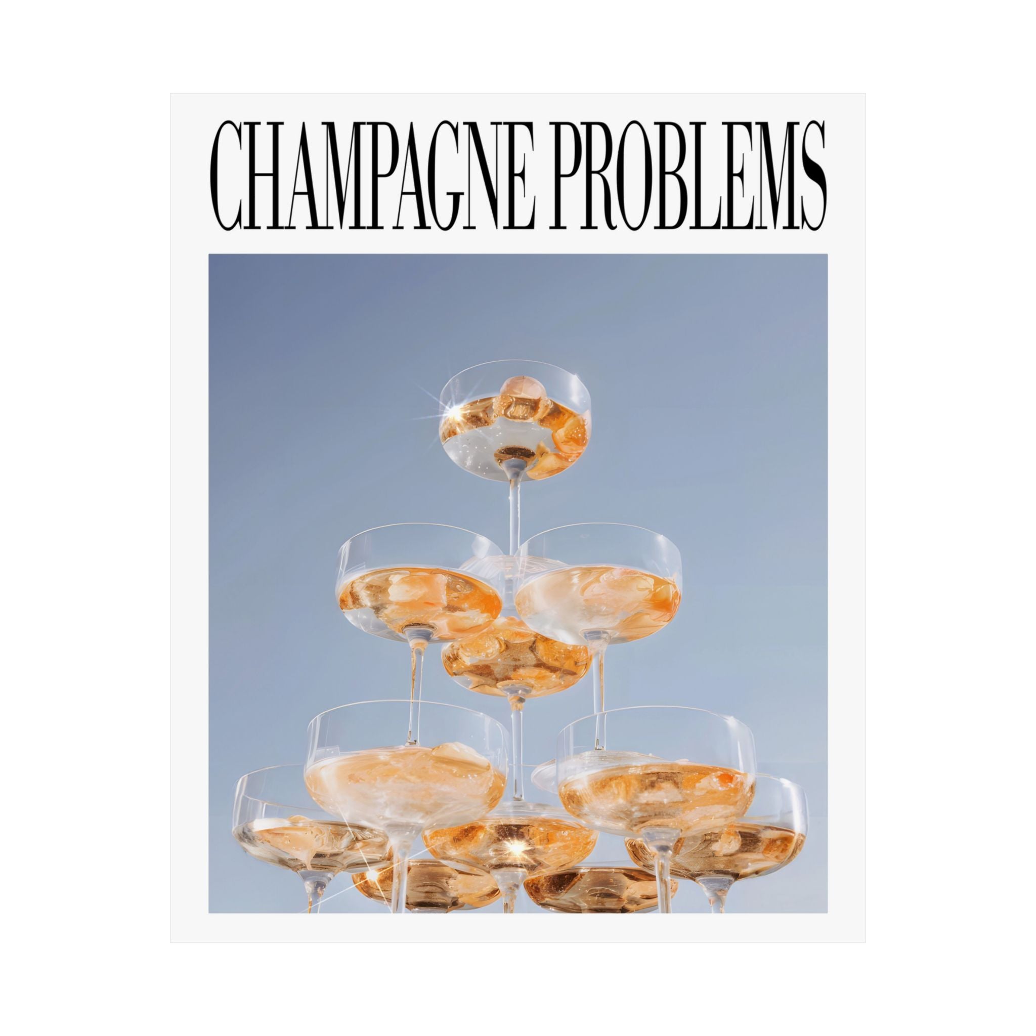 Taylor Swift “Champagne Problems” Poster – Evermore-Inspired Vintage Bar Cart Print
