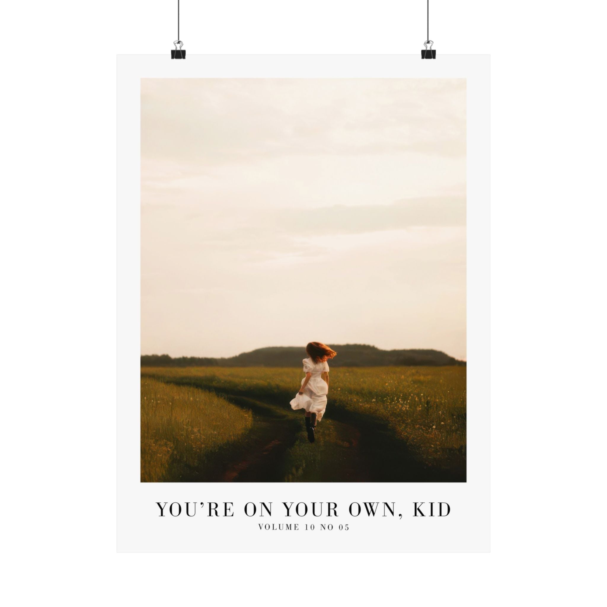 You're On Your Own, Kid Midnights Taylor Swift–inspired poster — detail view 6