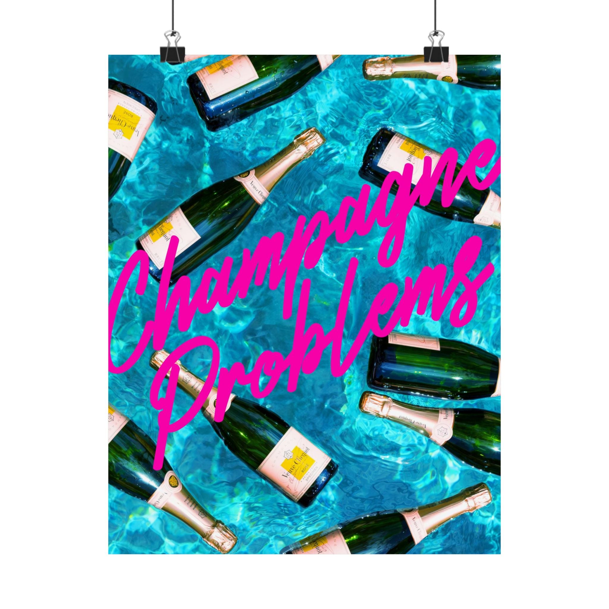 Champagne Problems In the Pool