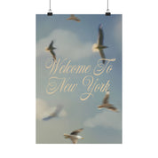 Welcome to New York 1989 Seagull Print