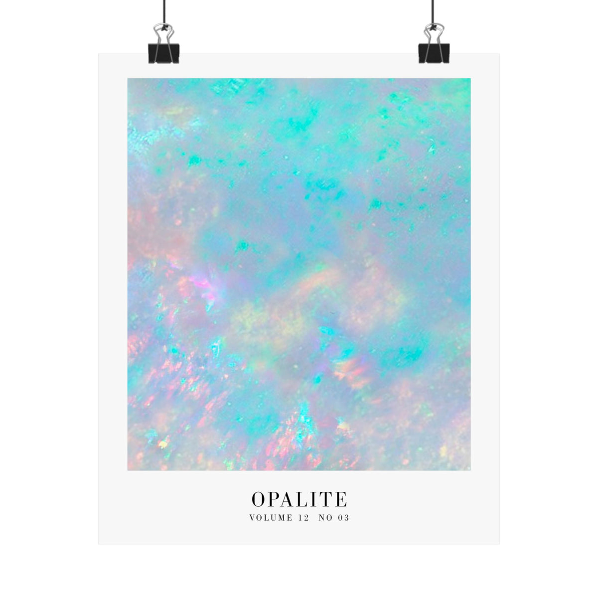 But now the sky is Opalite