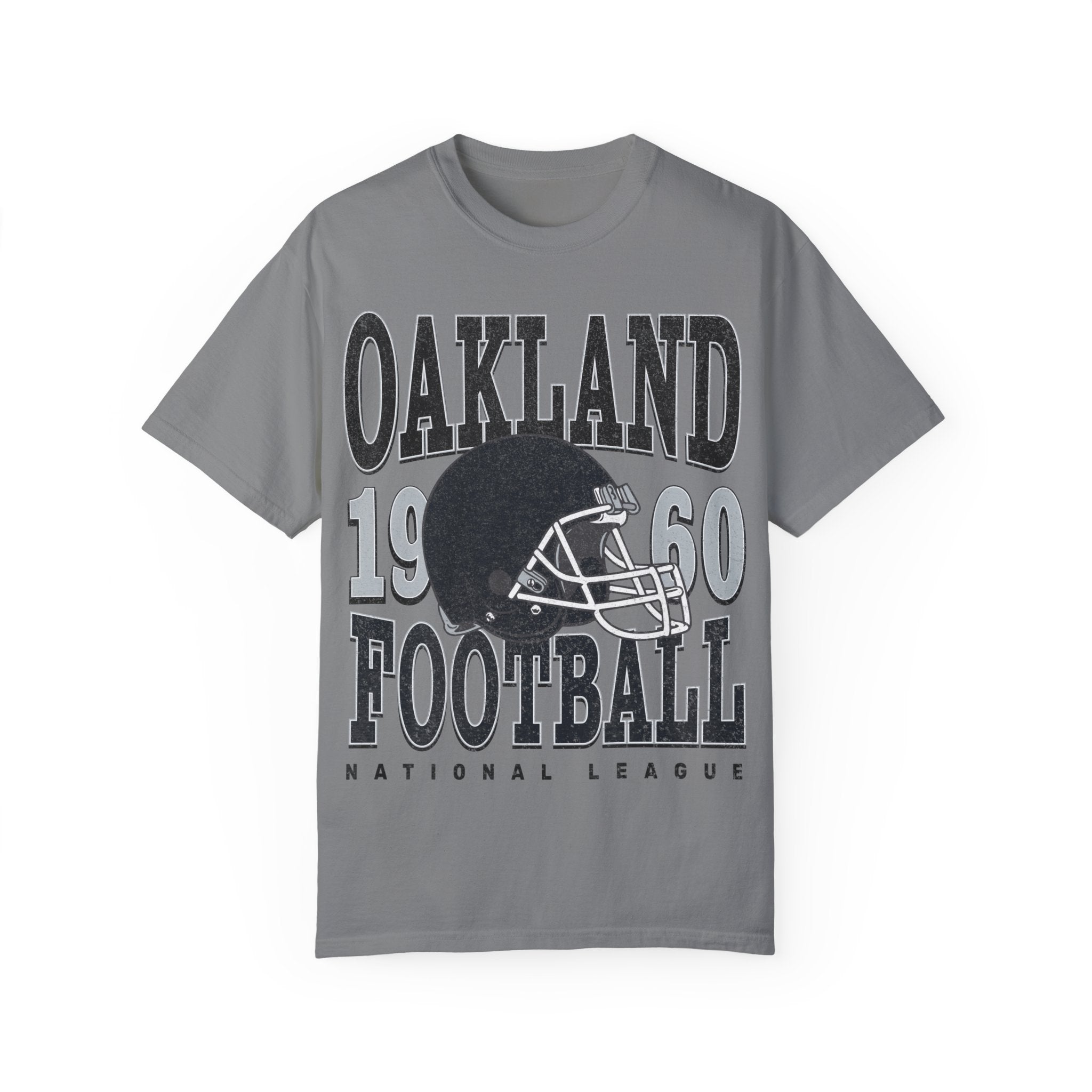 Oakland Football Vintage Style Comfort Colors Shirt | Oakland Football TShirt | Oakland Football Gift - Haus Of Moods