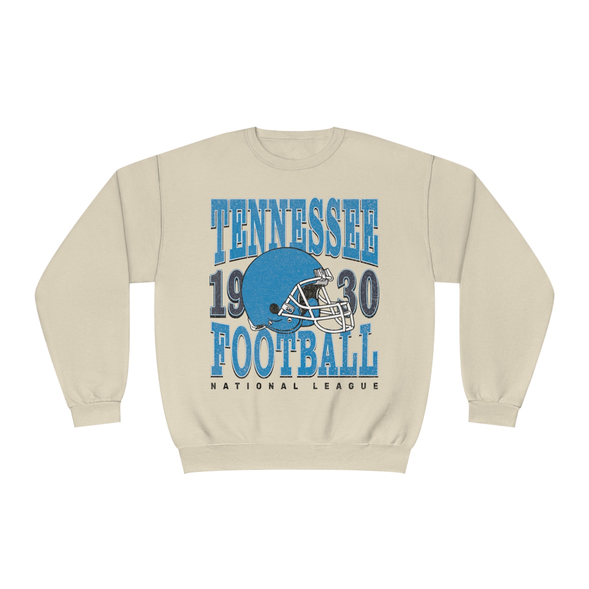 Tennessee Football Sweatshirt | Vintage Style Tennessee Football Crewneck | Football Sweatshirt | Tennessee Sweatshirt - Haus Of Moods