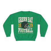 Green Bay Football Sweatshirt | Vintage Style Green Bay Football Crewneck | Football Sweatshirt | Green Bay Sweatshirt - Haus Of Moods