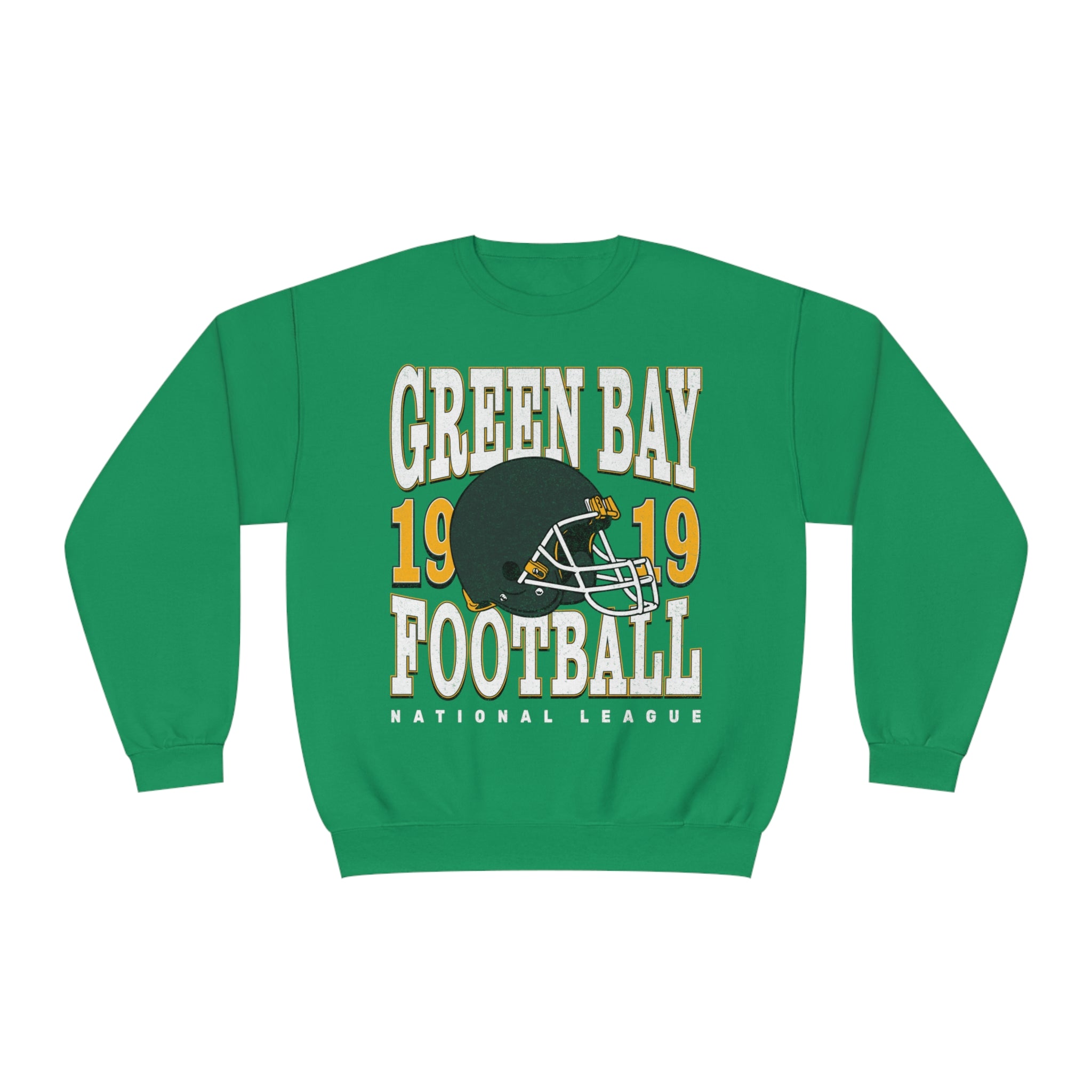 Green Bay Football Sweatshirt | Vintage Style Green Bay Football Crewneck | Football Sweatshirt | Green Bay Sweatshirt - Haus Of Moods