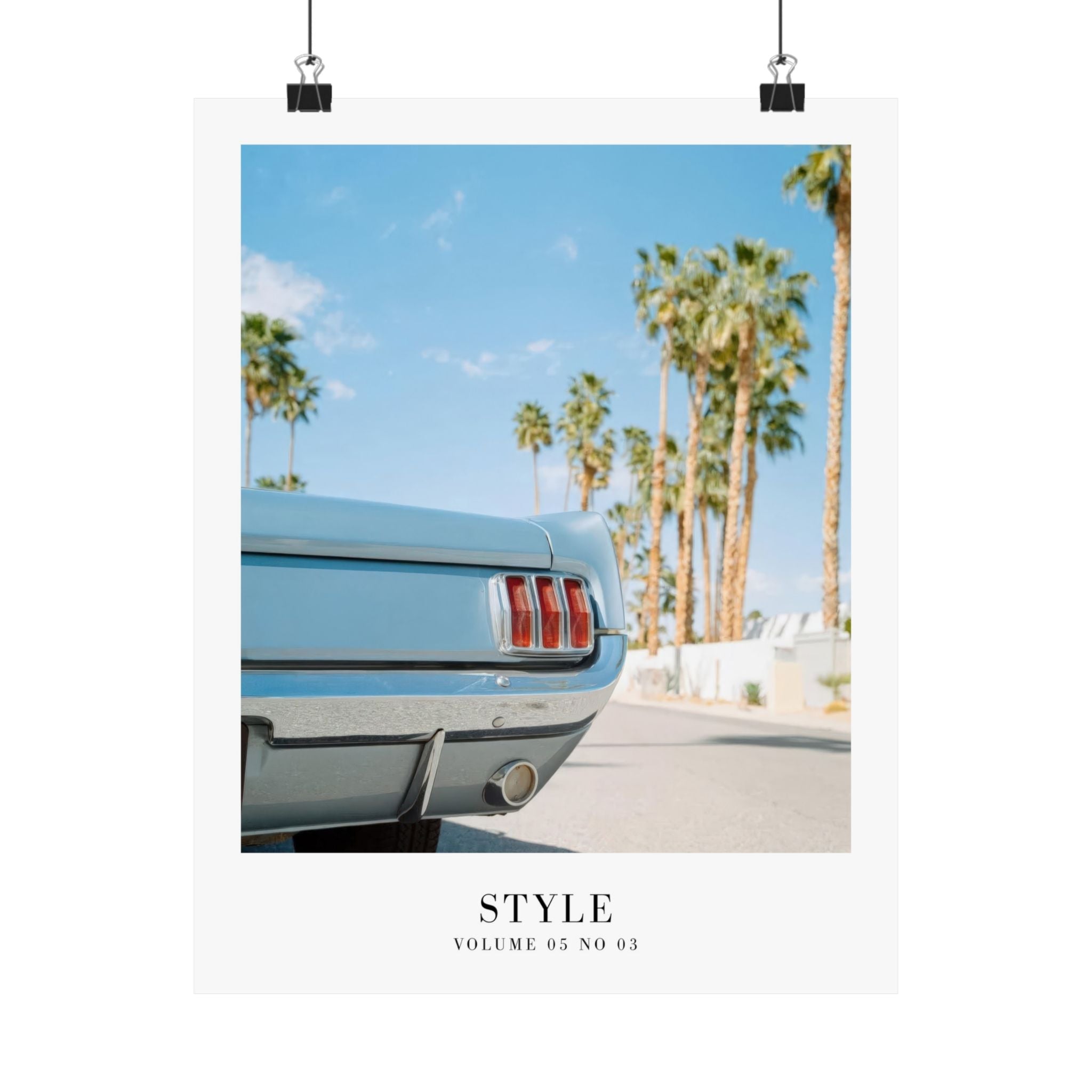 1989 Style car poster in dreamy California Swiftie bedroom decor