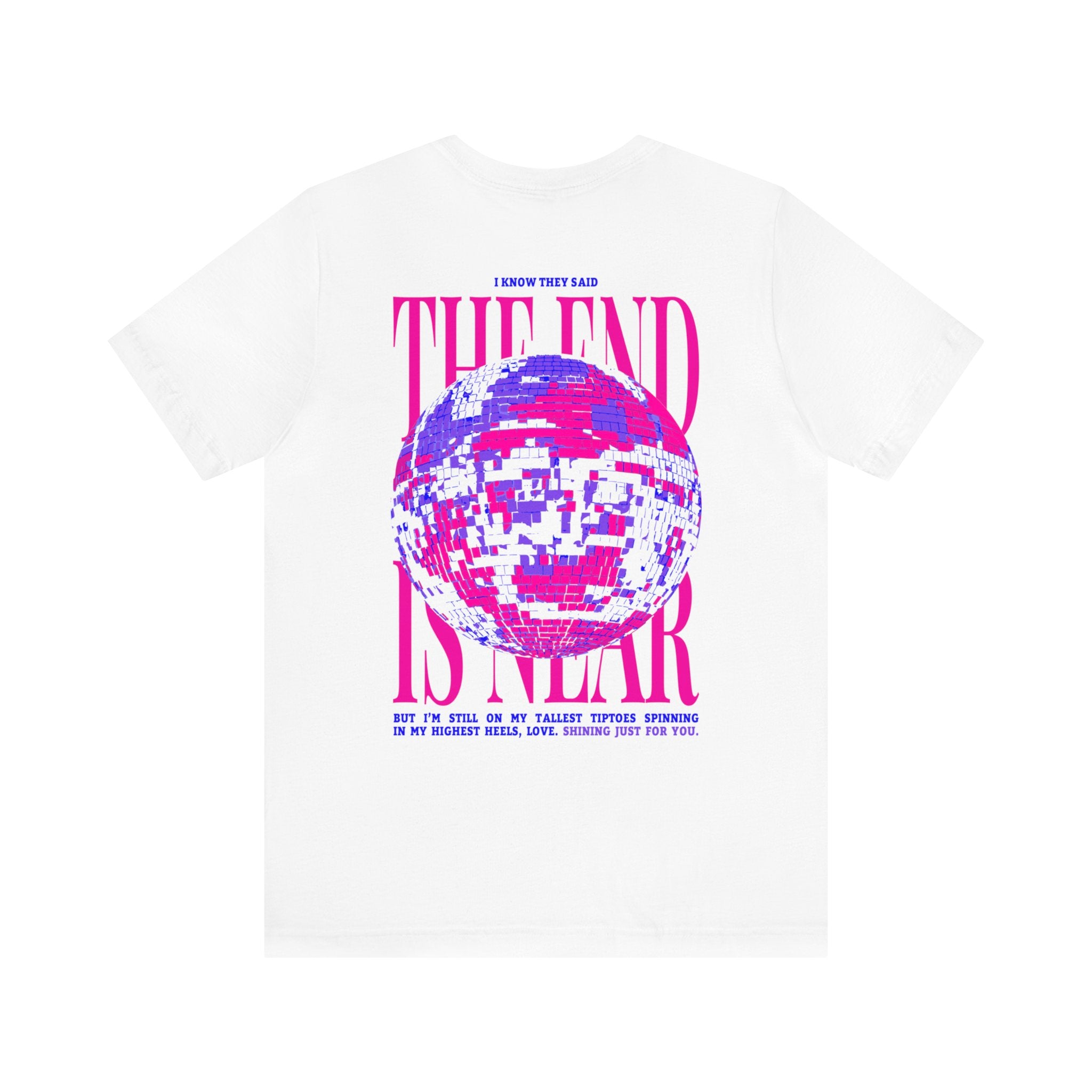 Mirrorball T | Pink + Purple - Haus Of Moods